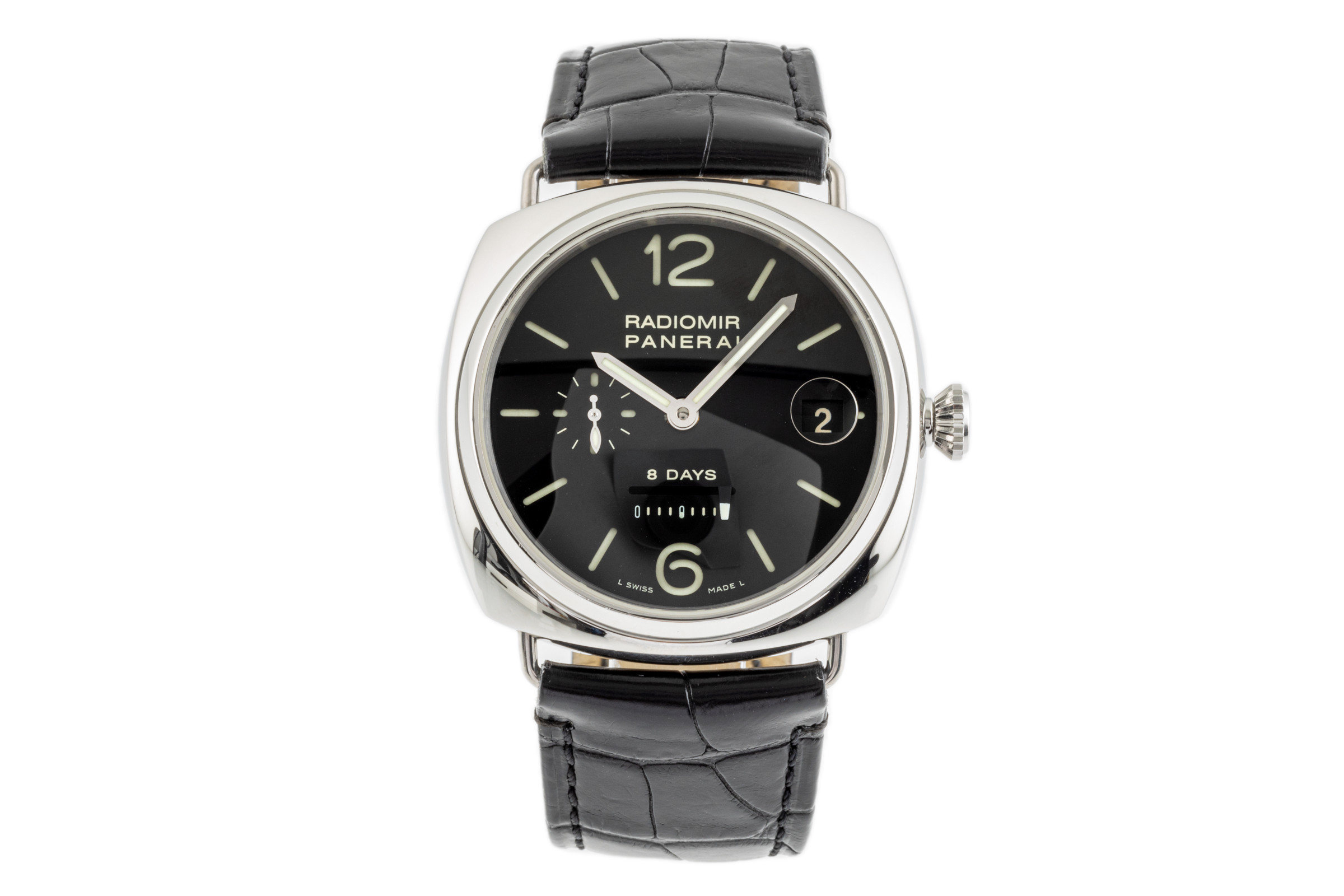 Panerai Radiomir steel manual winding Kal. P.2002/3 Ref. OP6685, PAM00268  | Zeitauktion