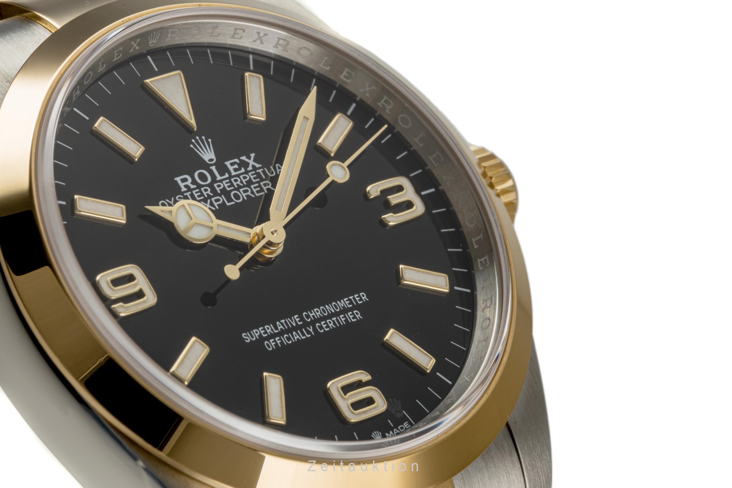 Rolex Explorer Stahl / Gold Automatik Kal. 3230 Ref. 124273  | Zeitauktion