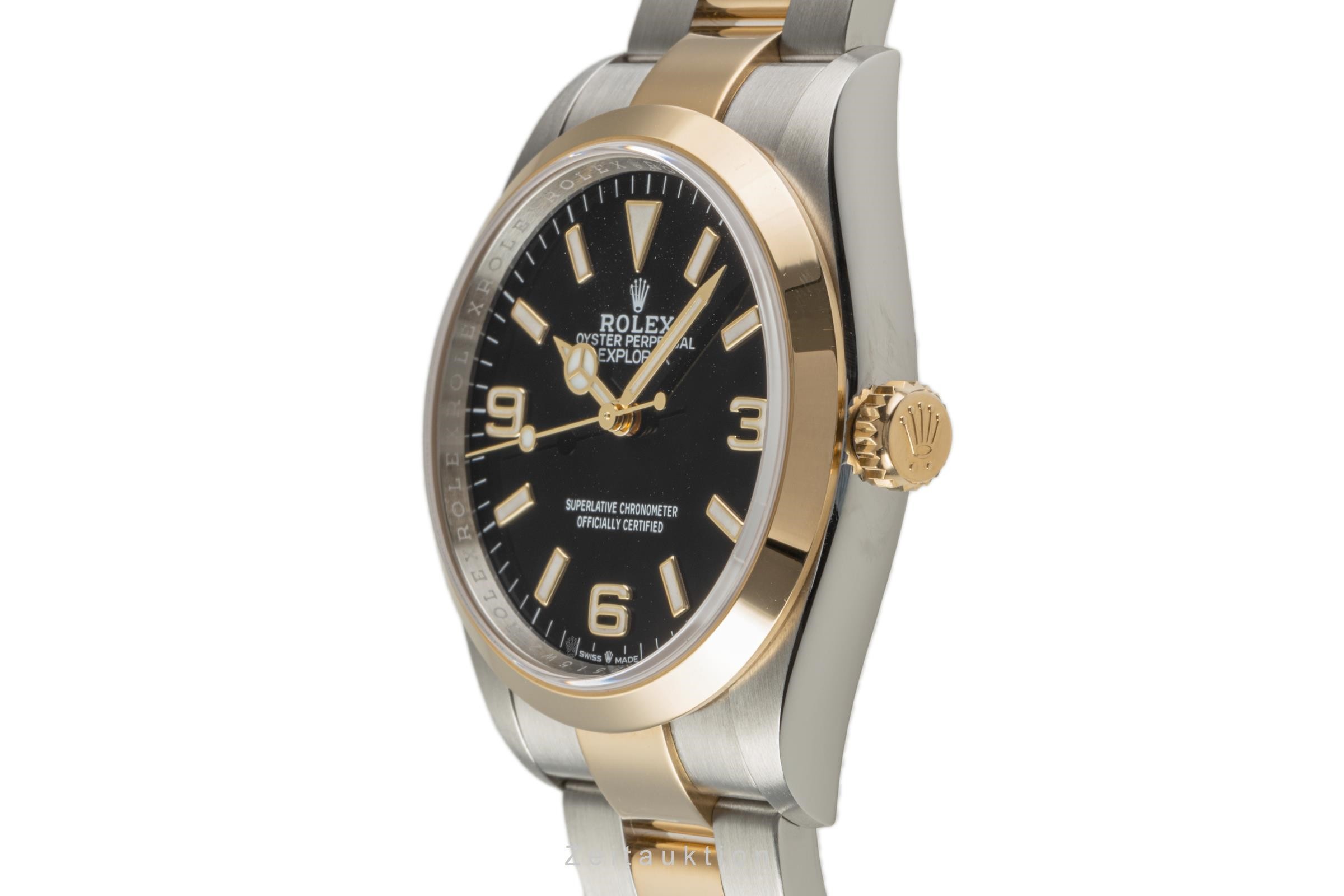 Rolex Explorer Stahl / Gold Automatik Kal. 3230 Ref. 124273  | Zeitauktion