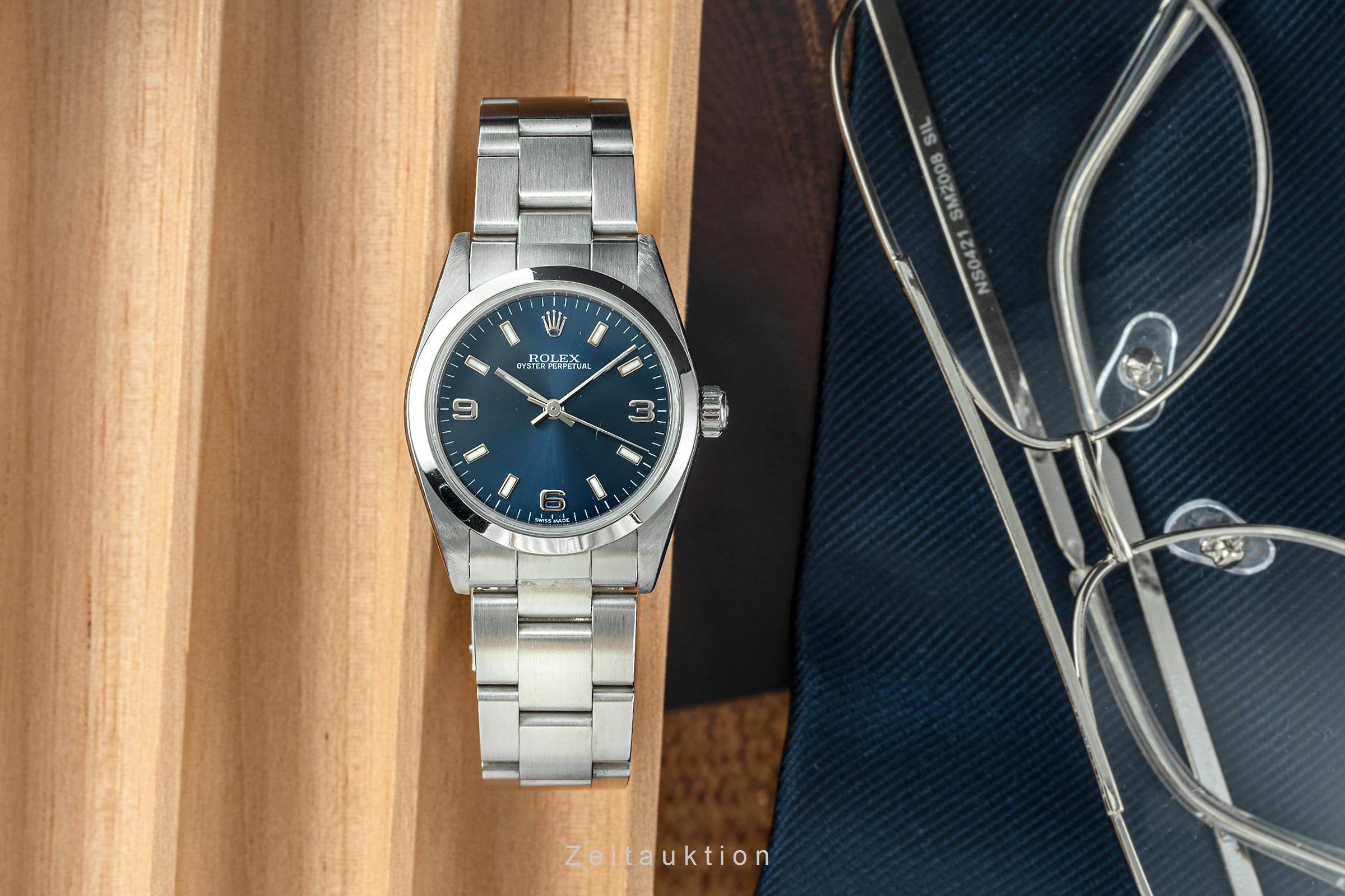 Rolex Oyster Perpetual acciaio automatismo Kal. 2230 Ref. 77080  | Zeitauktion