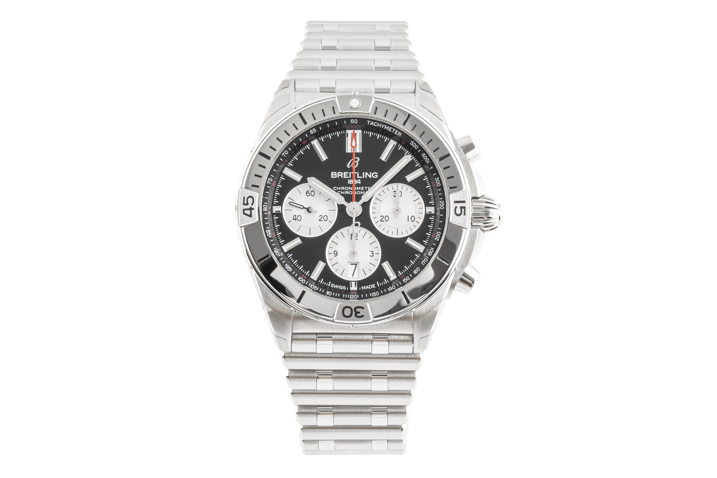 Breitling Chronomat Chronograph Stahl Automatik Kal. B01 Ref. AB0134101B1A1  | Zeitauktion