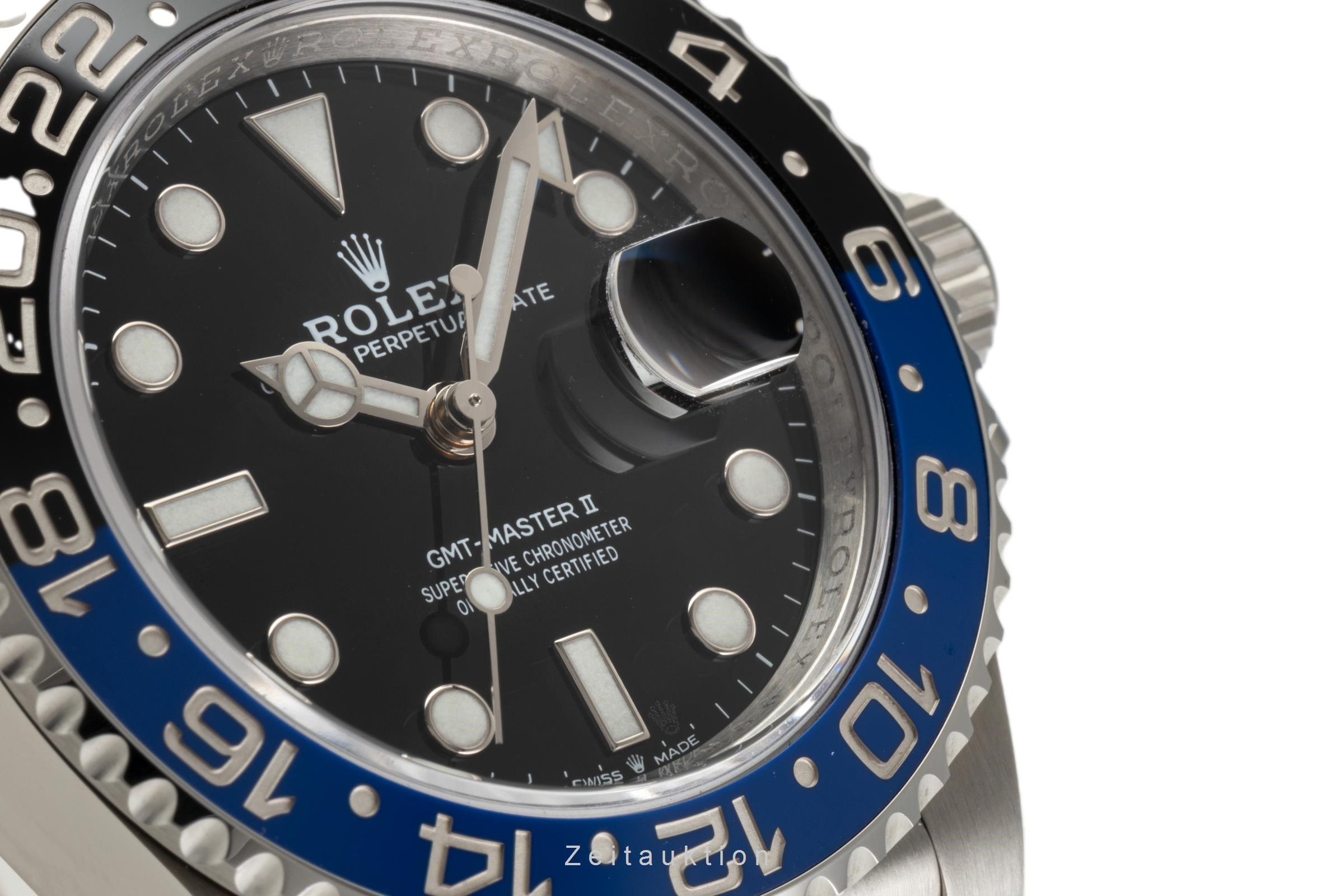Rolex GMT-Master II Stahl Automatik Kal. 3285 Ref. 126710BLNR  | Zeitauktion