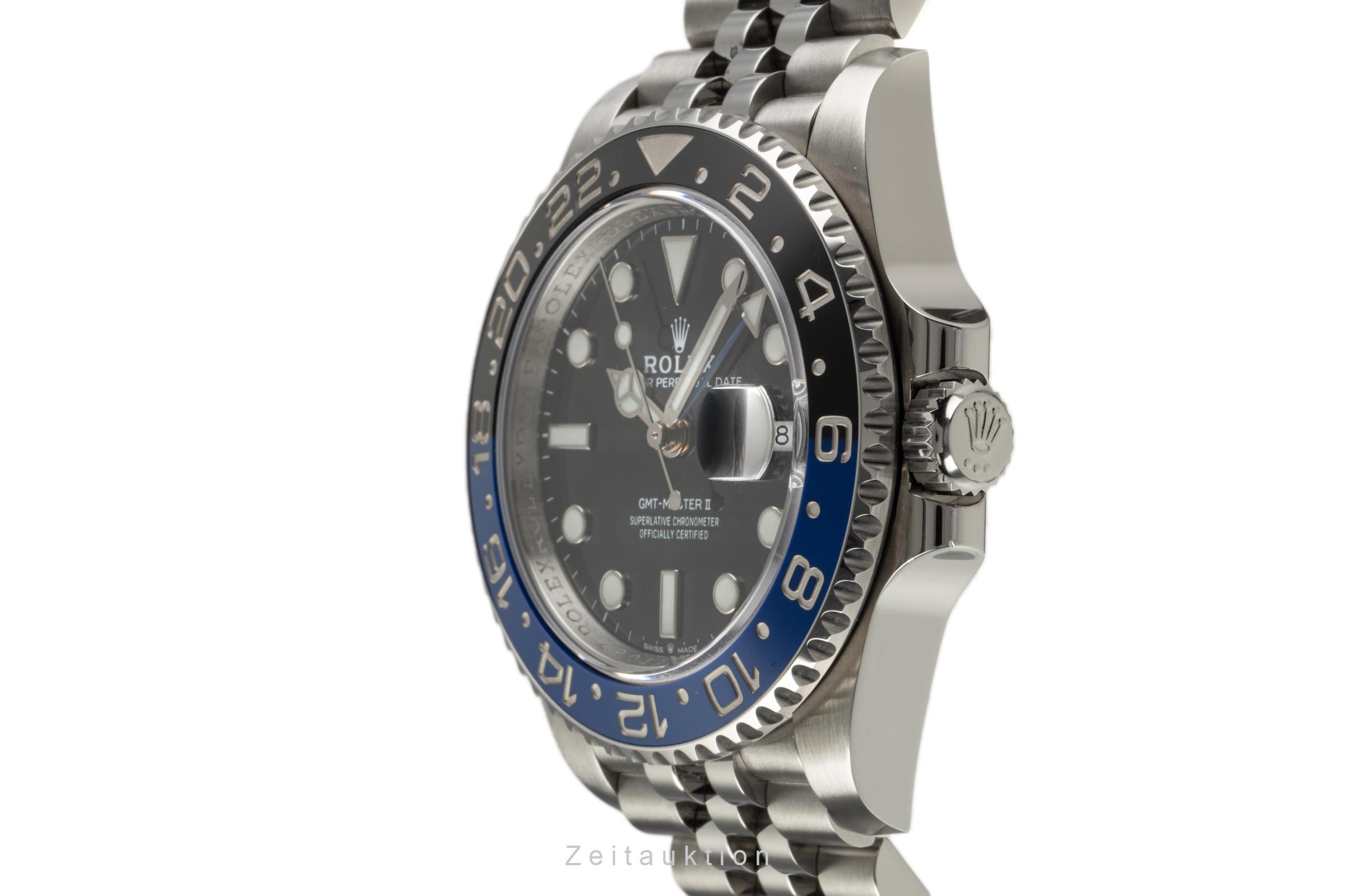 Rolex GMT-Master II Stahl Automatik Kal. 3285 Ref. 126710BLNR  | Zeitauktion