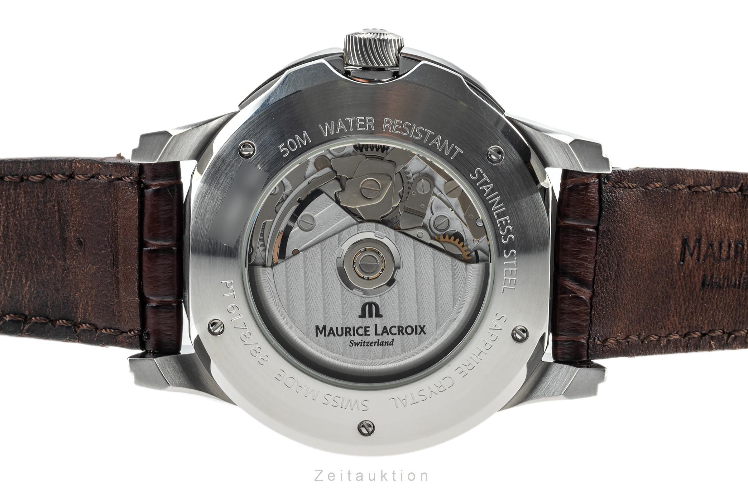Maurice Lacroix Pontos Chronograph Stahl Automatik Ref. PT6178/88  | Zeitauktion