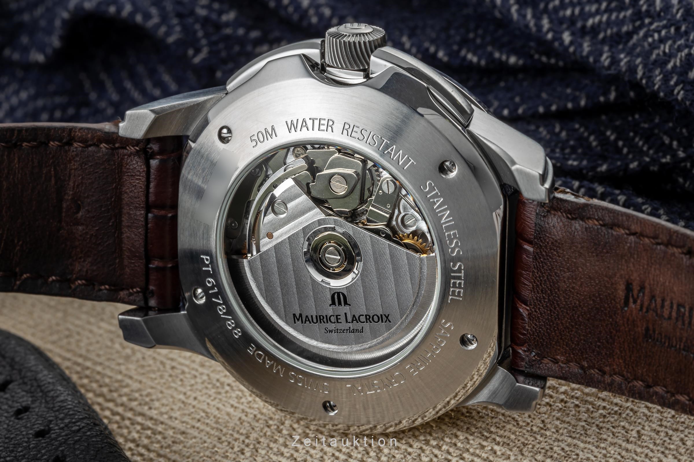 Maurice Lacroix Pontos Chronograph Stahl Automatik Ref. PT6178/88  | Zeitauktion