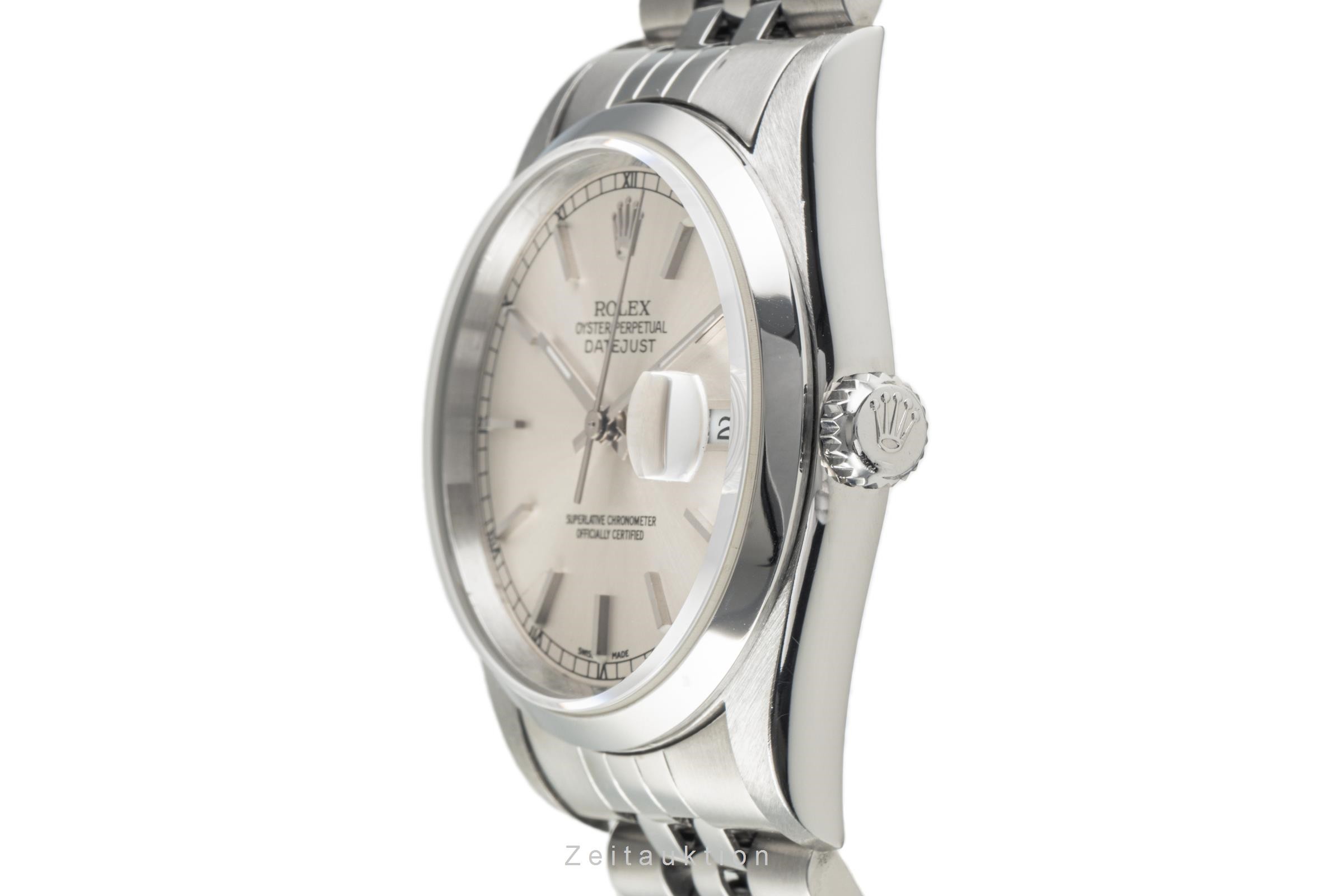Rolex Datejust acero automático Kal. 3135 Ref. 16200  | Zeitauktion