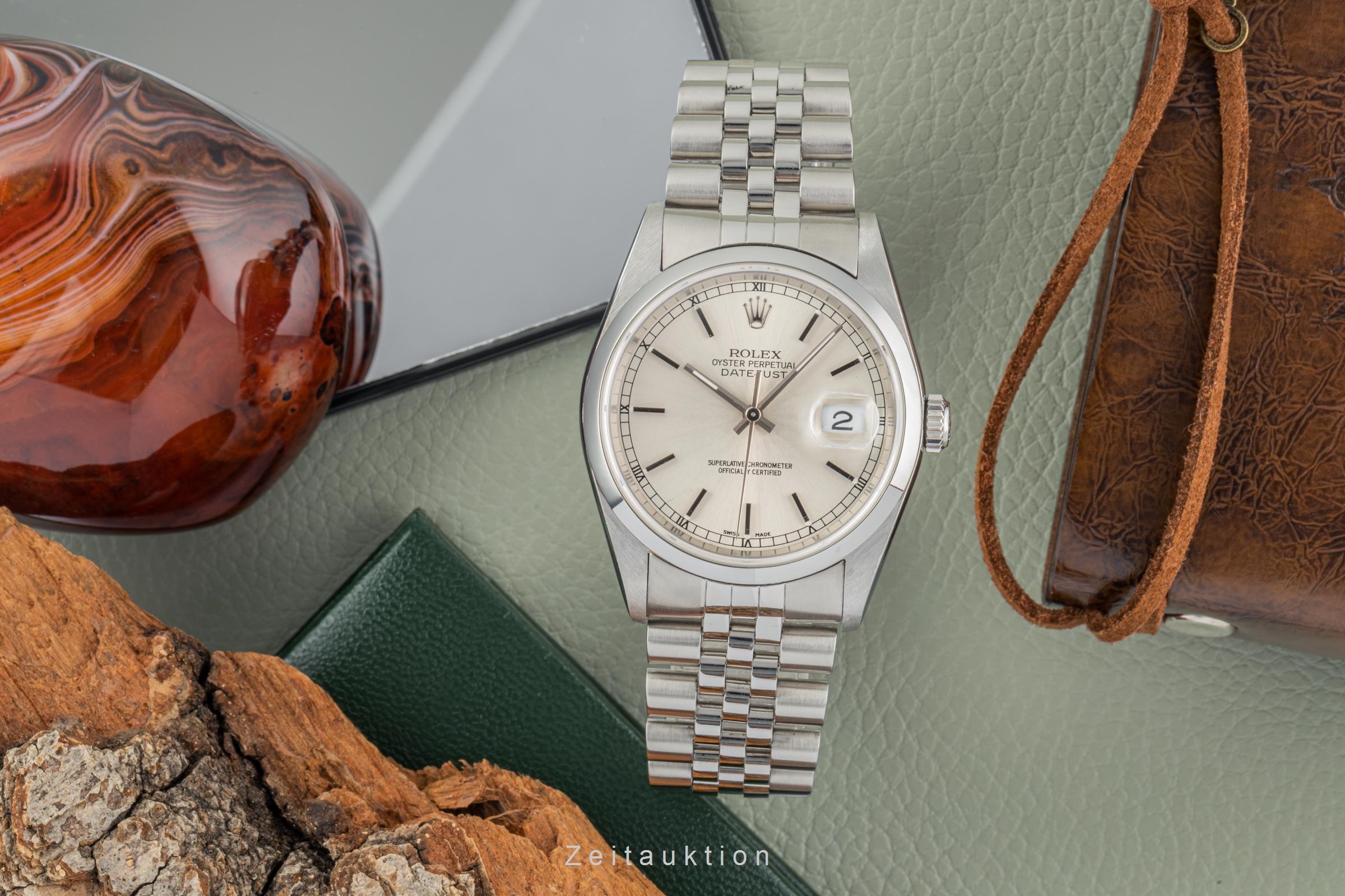 Rolex Datejust acero automático Kal. 3135 Ref. 16200  | Zeitauktion