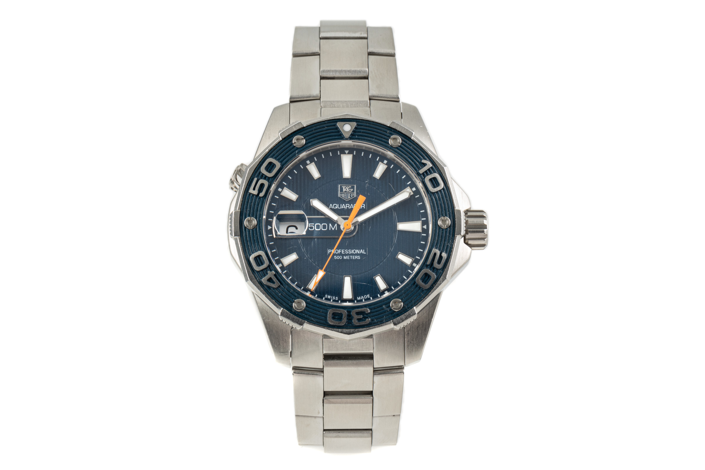 Tag Heuer Aquaracer steel quartz Ref. WAJ1112  | Zeitauktion