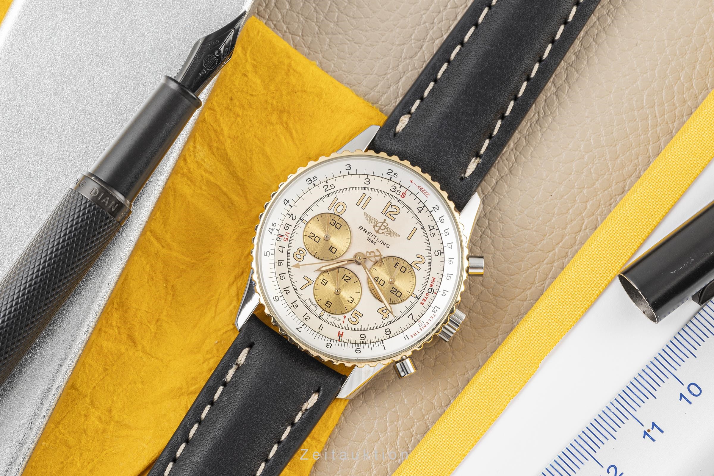 Breitling Navitimer Chronograph Stahl / Gold Automatik Kal. B30 Ref. D30022  | Zeitauktion