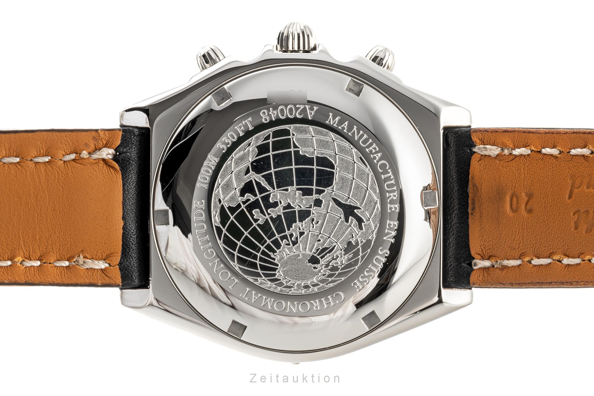 Breitling Longitude chronograph steel automatic Kal. B20 Ref. A20048  | Zeitauktion