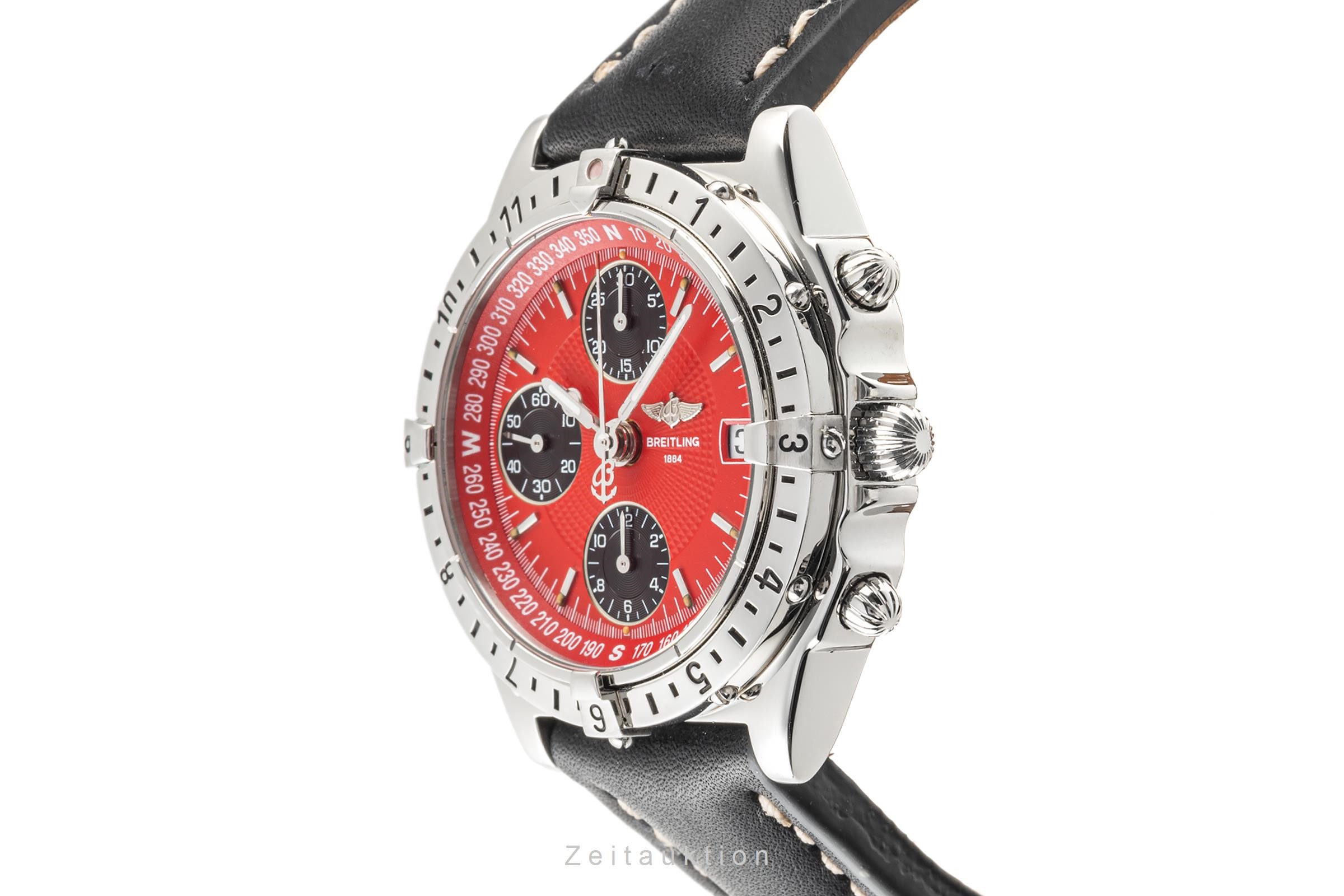 Breitling Longitude chronograph steel automatic Kal. B20 Ref. A20048  | Zeitauktion