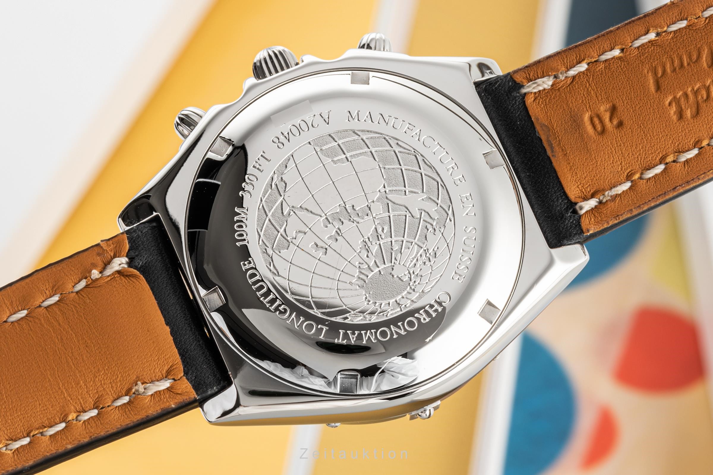 Breitling Longitude chronograph steel automatic Kal. B20 Ref. A20048  | Zeitauktion