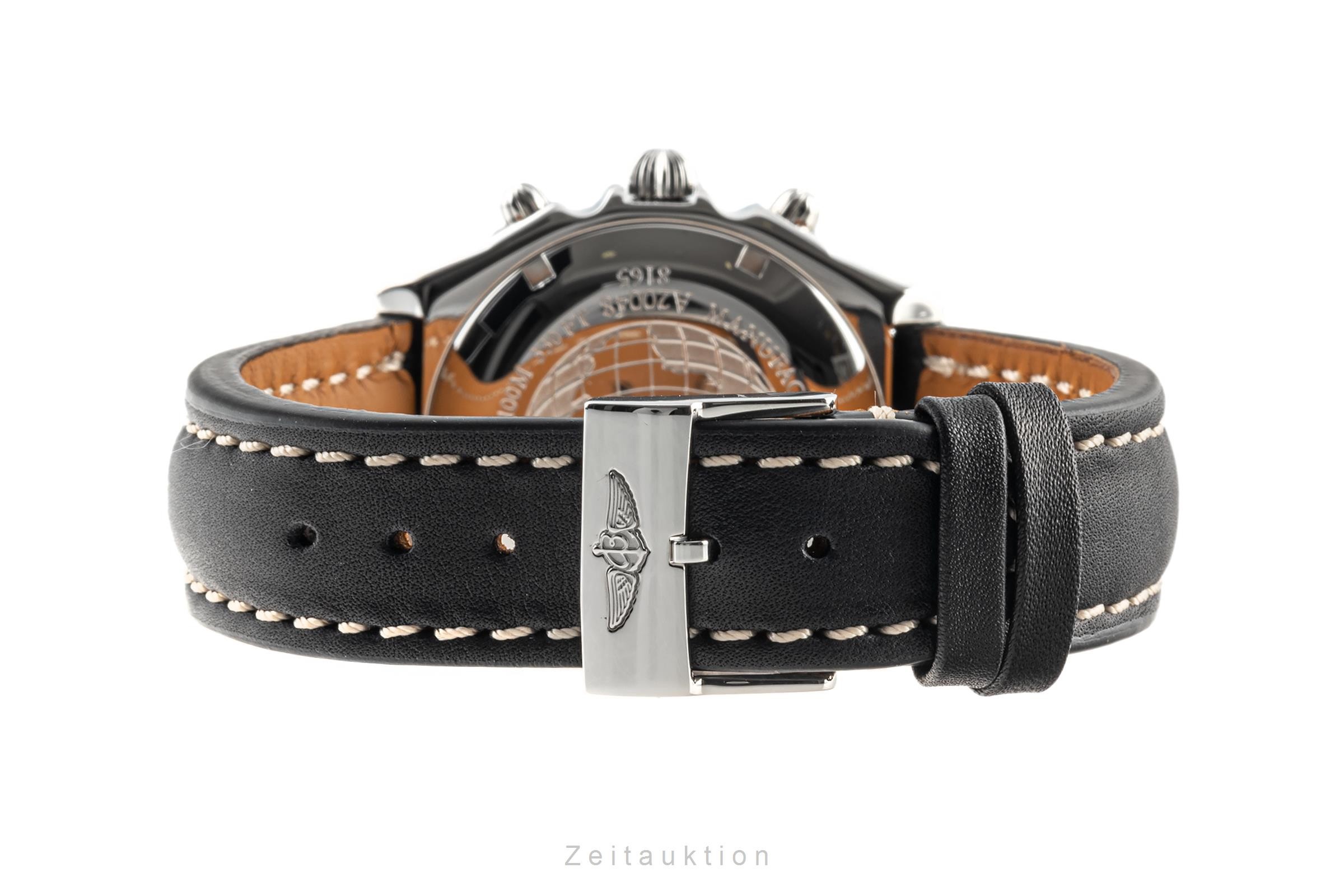 Breitling Longitude chronograph steel automatic Kal. B20 Ref. A20048  | Zeitauktion