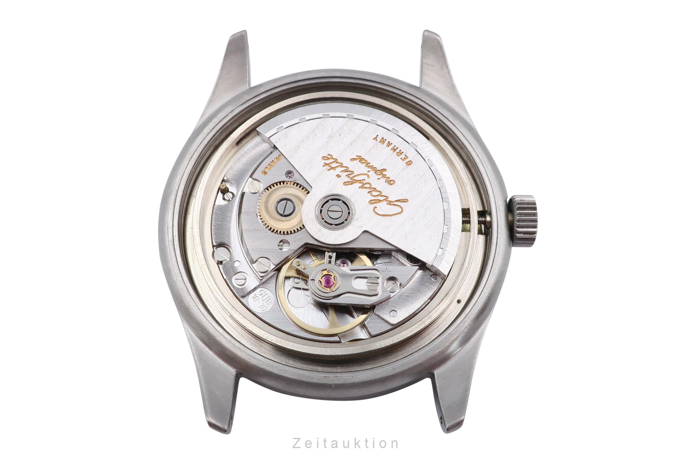 Glashütte Navigator Stahl Automatik Kal. GUB 10-30 Ref. 1103307074  | Zeitauktion
