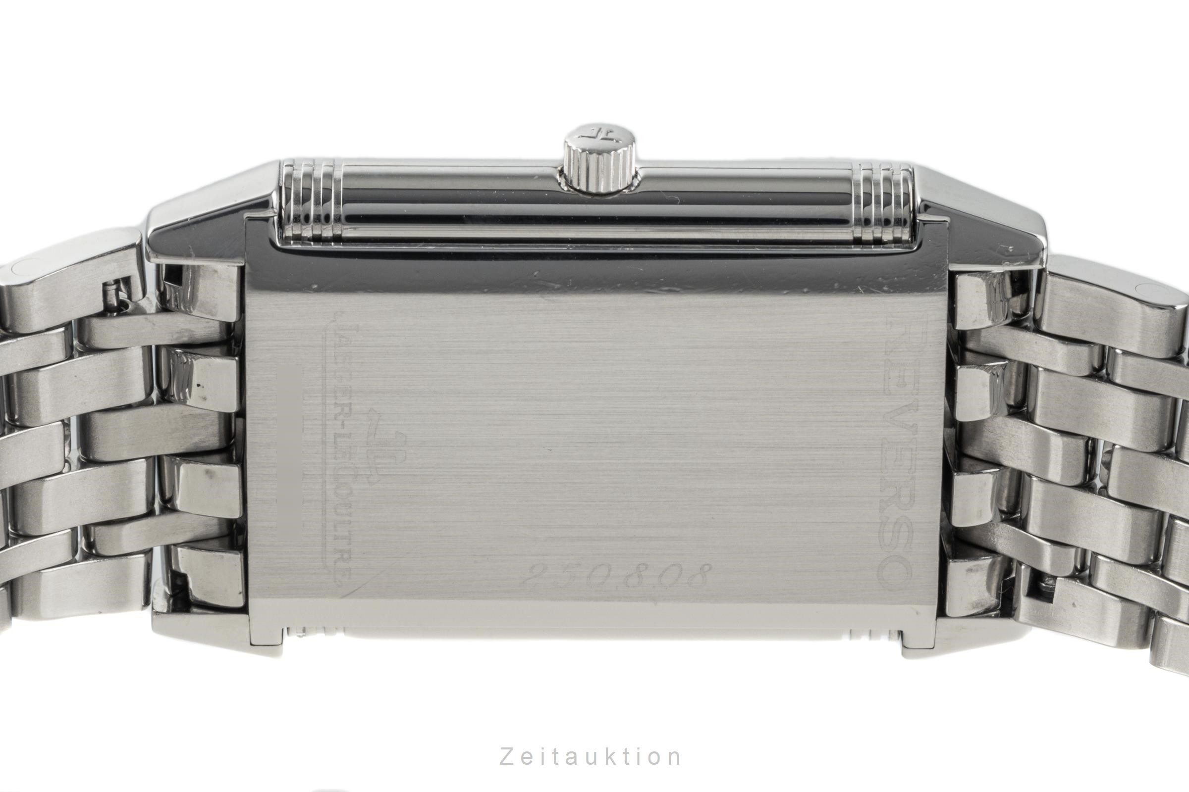 Jaeger-LeCoultre Reverso acciaio quarzo Kal. 608 Ref. Q2518420, 250.8.08  | Zeitauktion