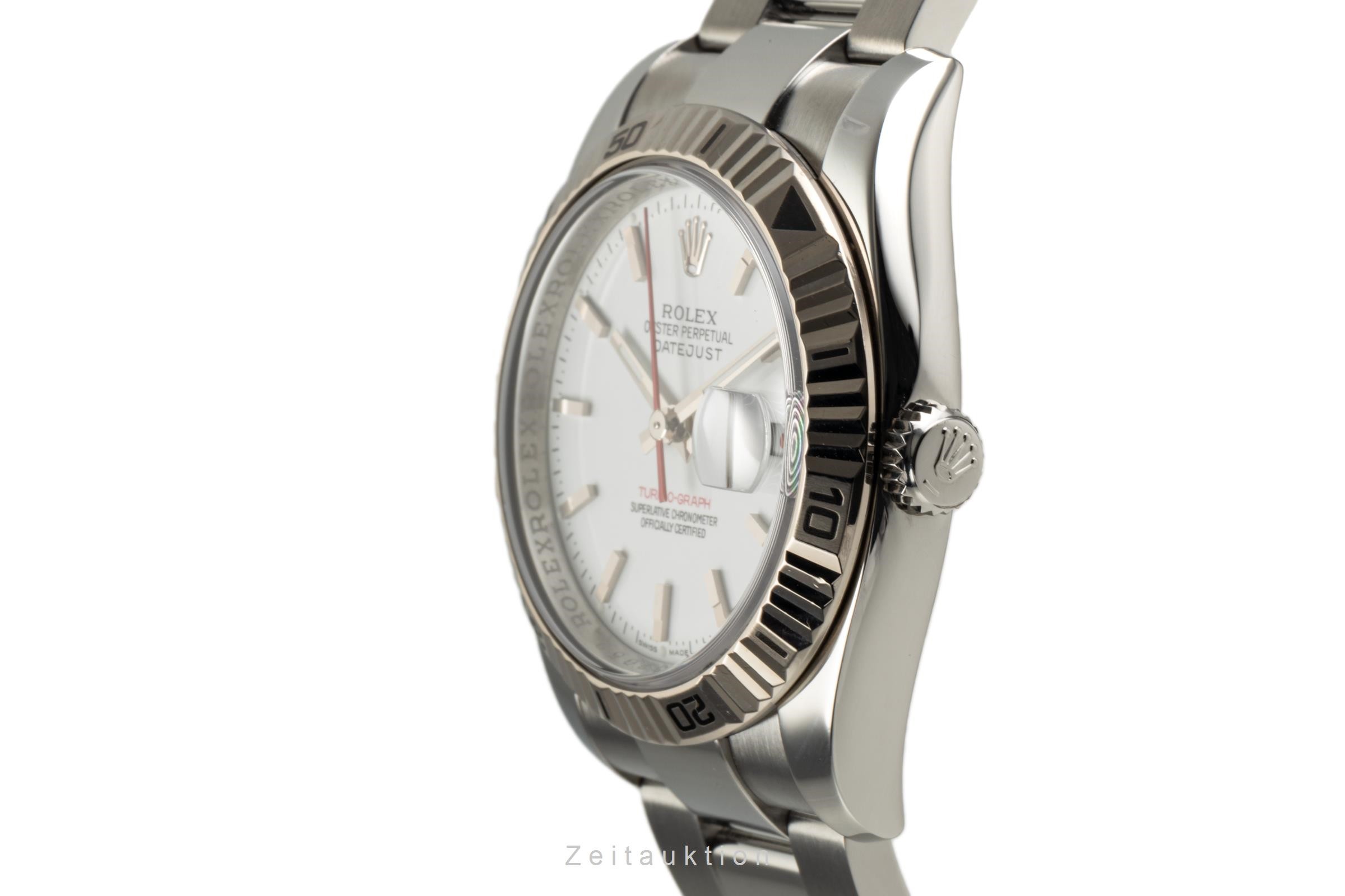 Rolex Datejust Stahl / Weissgold Automatik Kal. 3135 Ref. 116264  | Zeitauktion