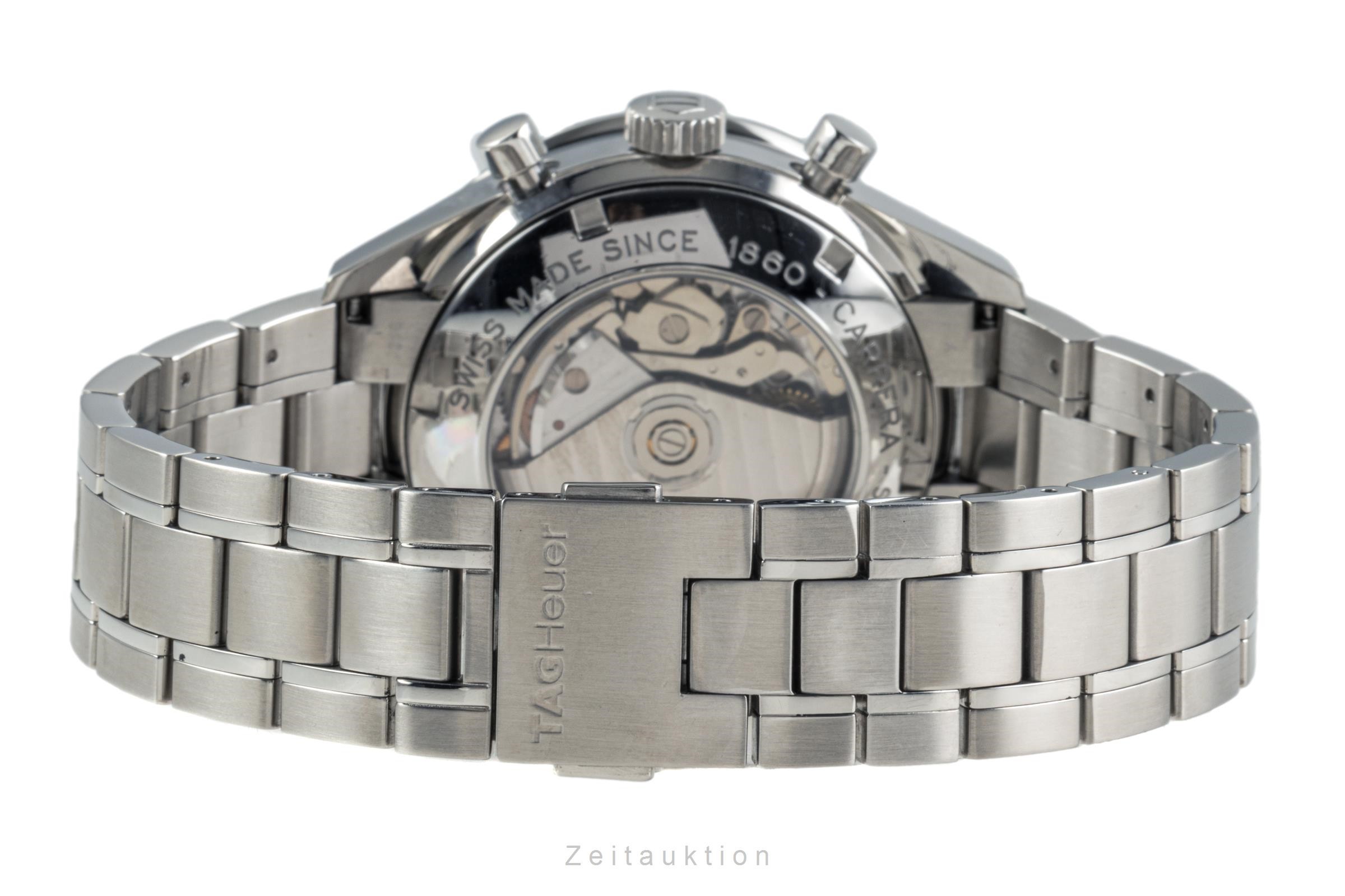 Tag Heuer Carrera chronograph steel automatic Kal. 16 Ref. CV2010.BA0786  | Zeitauktion