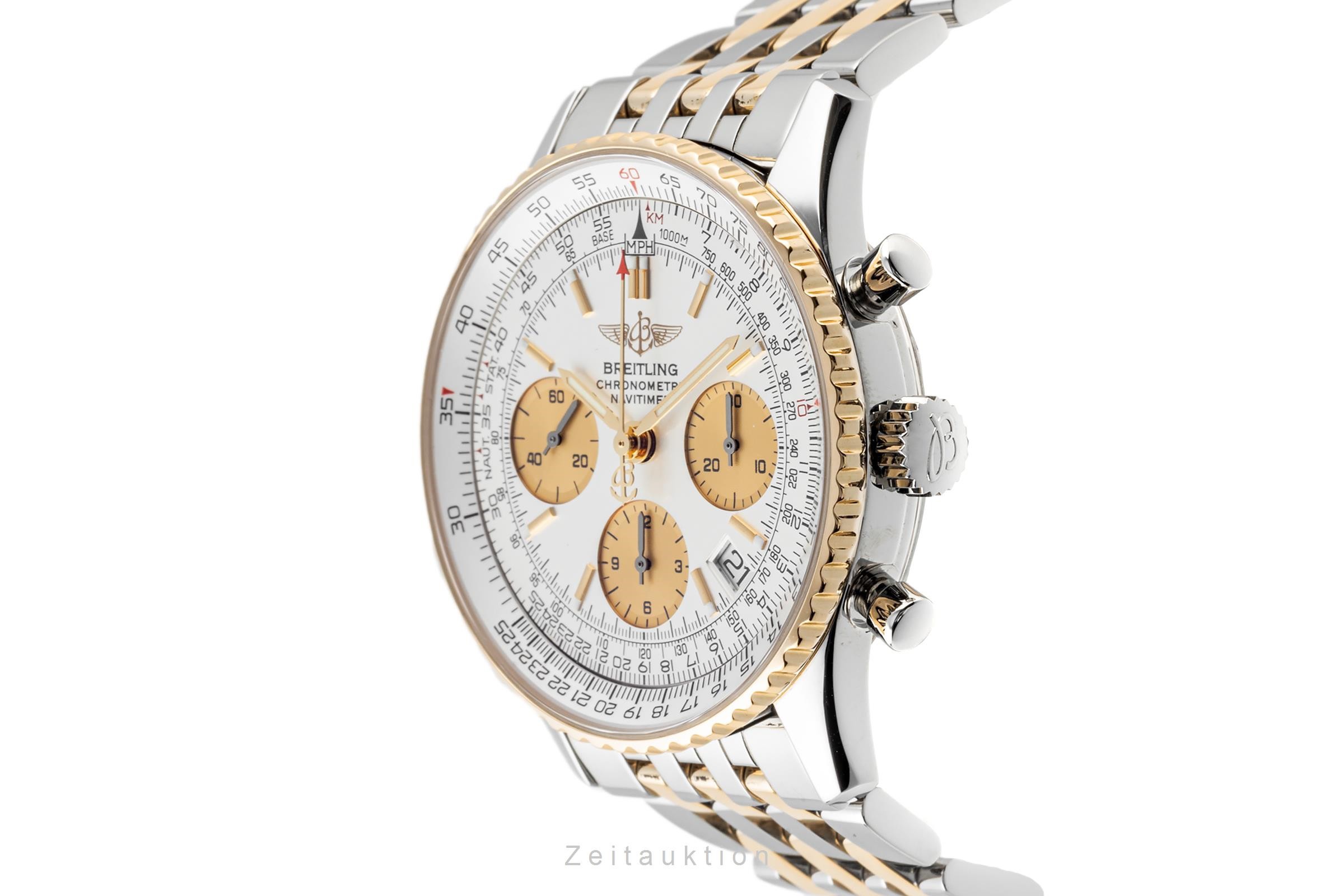 Breitling Navitimer cronografo acciaio / oro automatismo Kal. B23 Ref. D23322  | Zeitauktion