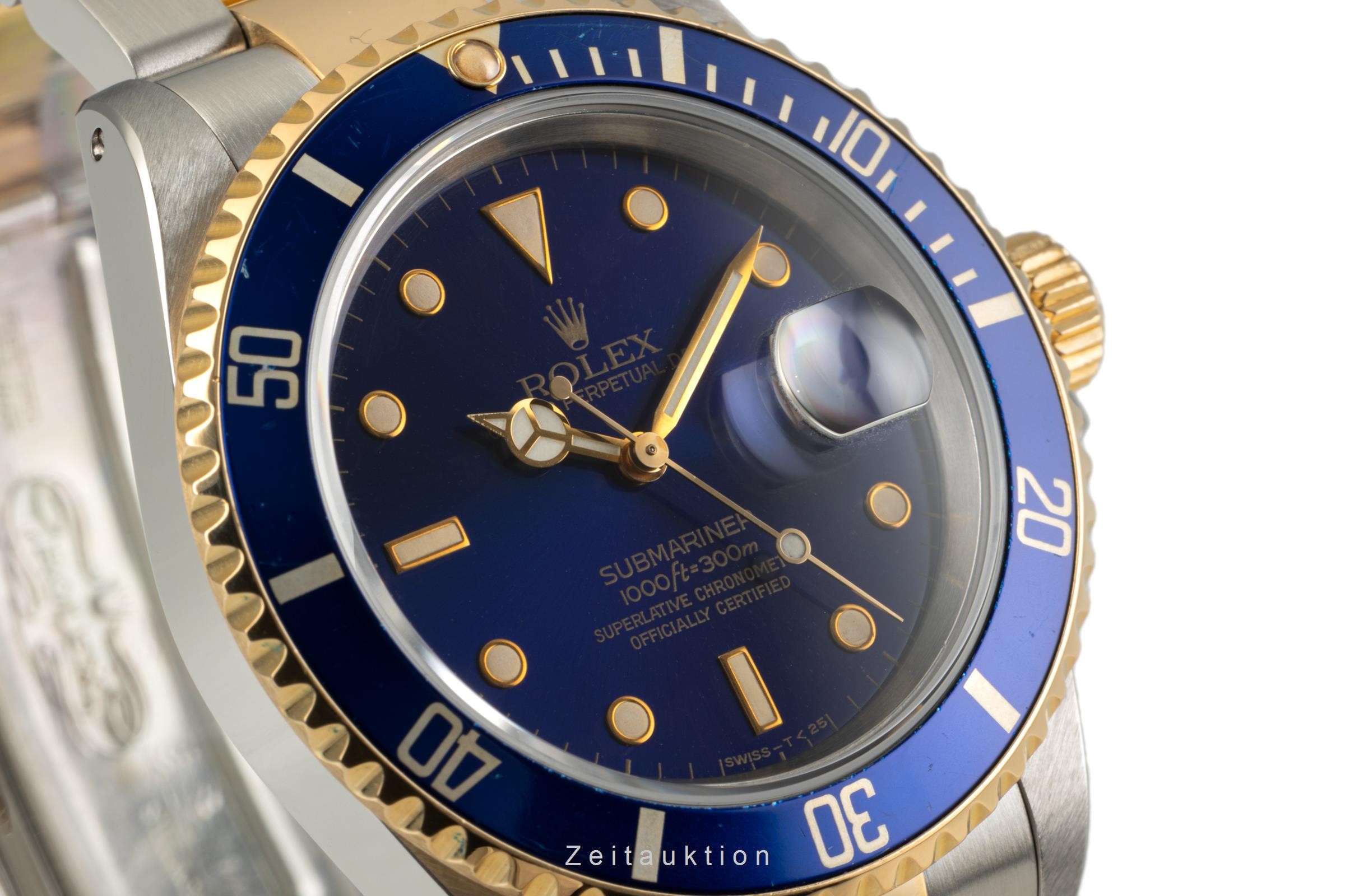 Rolex Submariner acciaio / oro automatismo Kal. 3135 Ref. 16613  | Zeitauktion