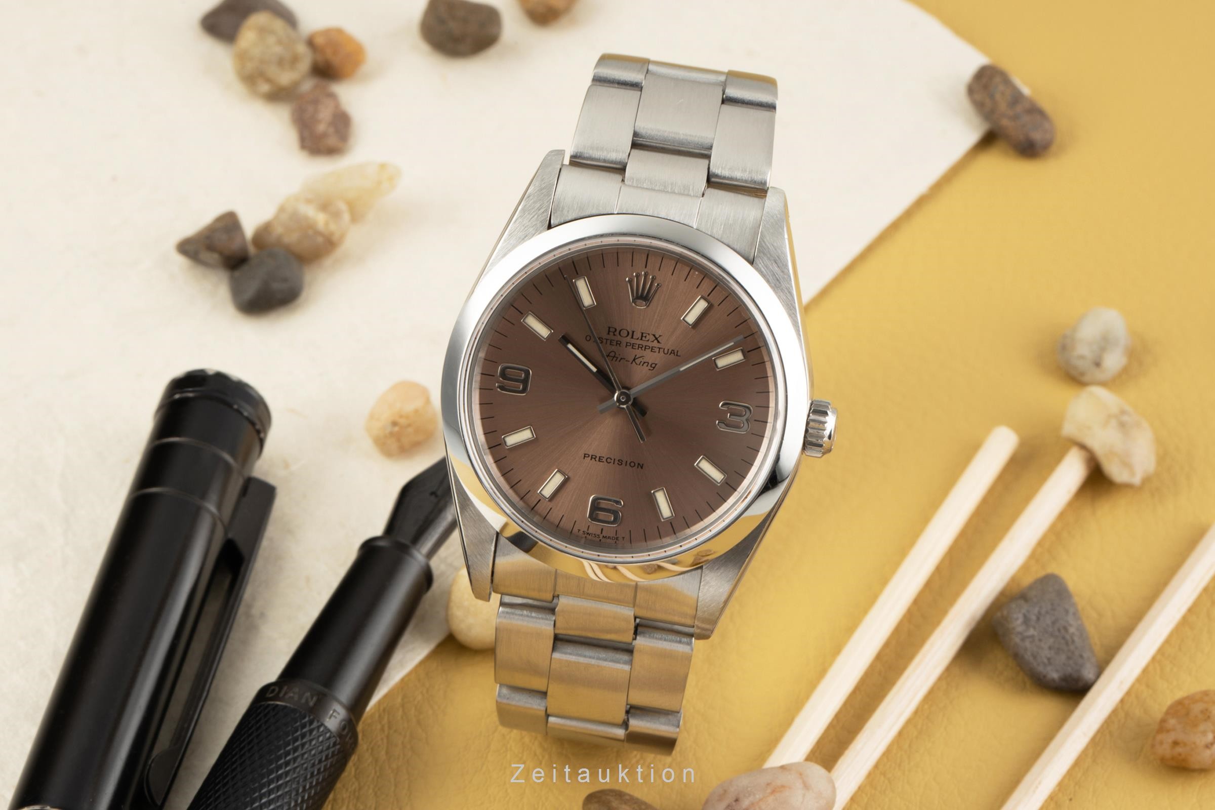 Rolex Air King steel automatic Kal. 3000 Ref. 14000  | Zeitauktion
