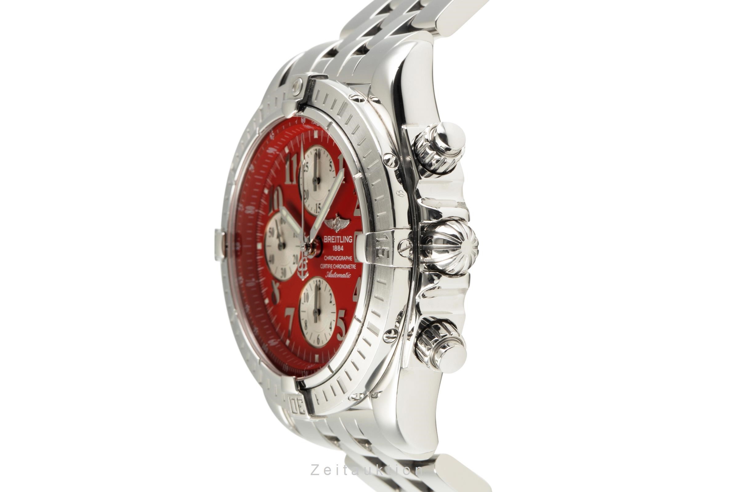 Breitling Chronomat Chronograph Stahl Automatik Kal. B13 Ref  