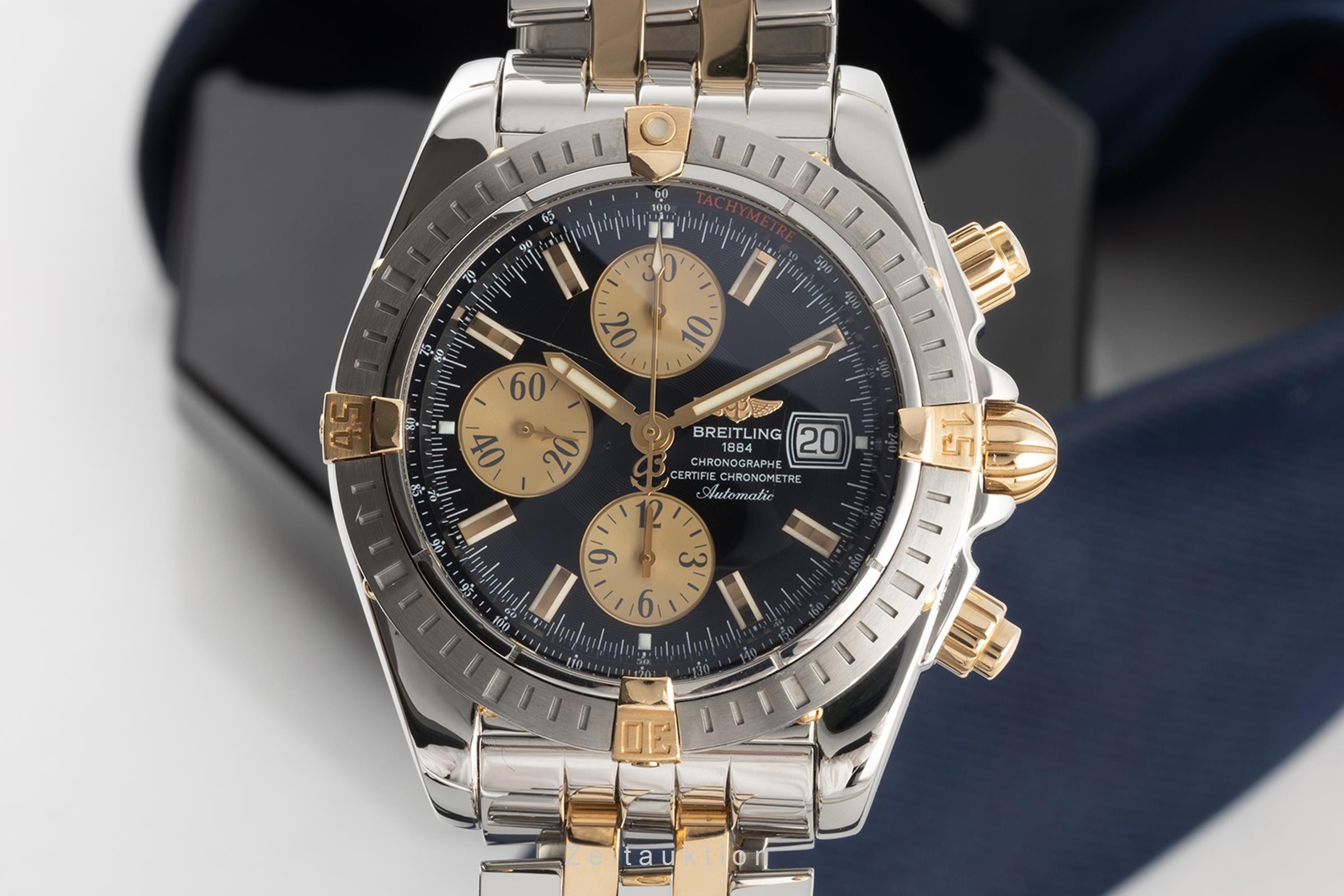 Breitling Chronomat chronograph steel / gold automatic Kal. B13 Ref. B13356  | Zeitauktion
