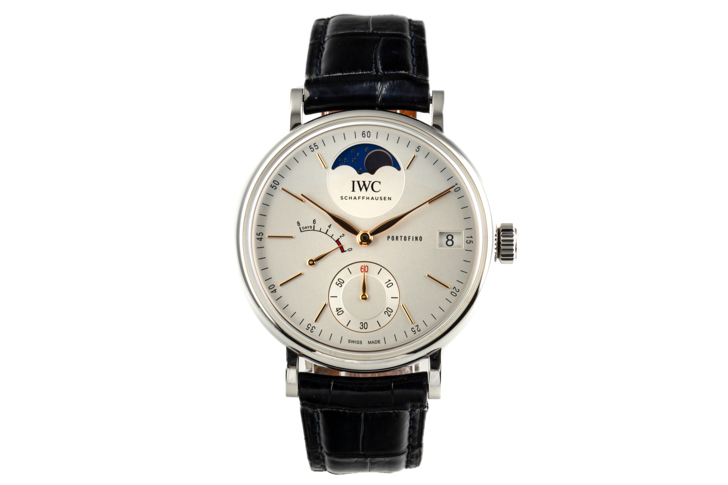 IWC Portofino steel manual winding Kal. C.59800 Ref. IW516401  | Zeitauktion