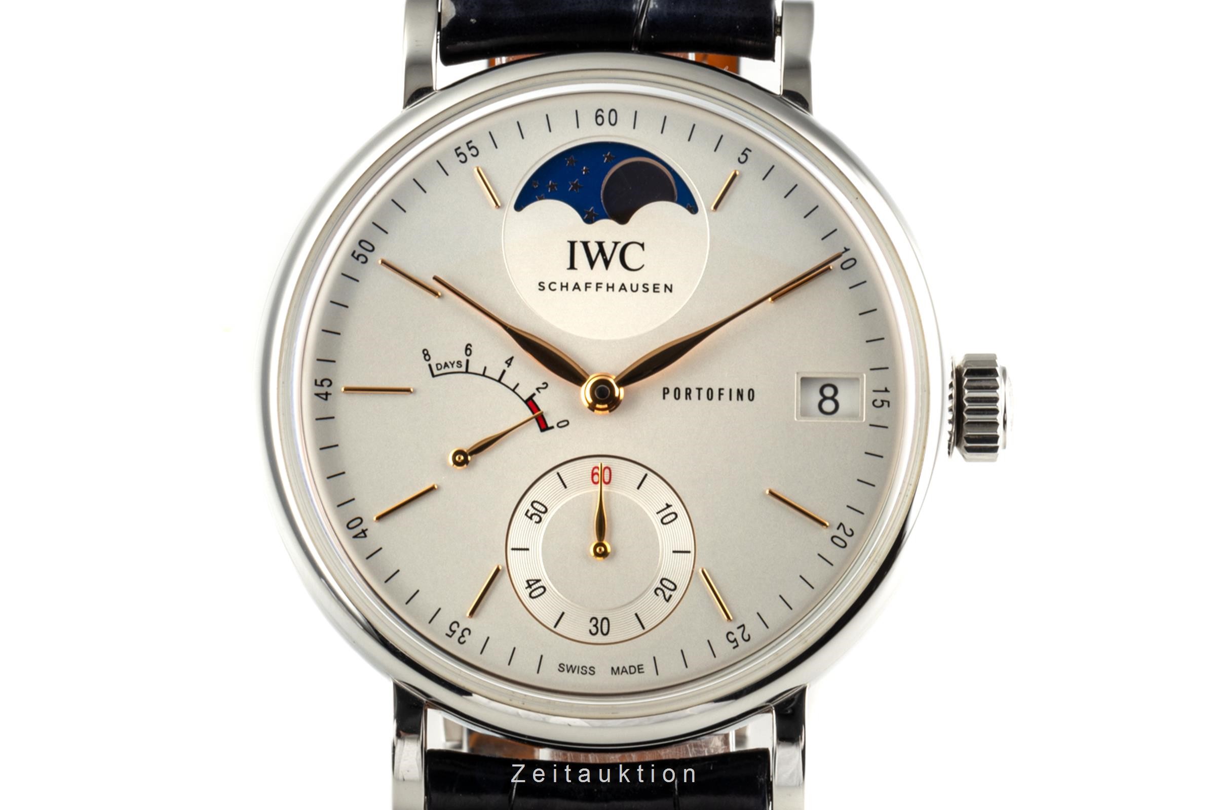IWC Portofino steel manual winding Kal. C.59800 Ref. IW516401  | Zeitauktion