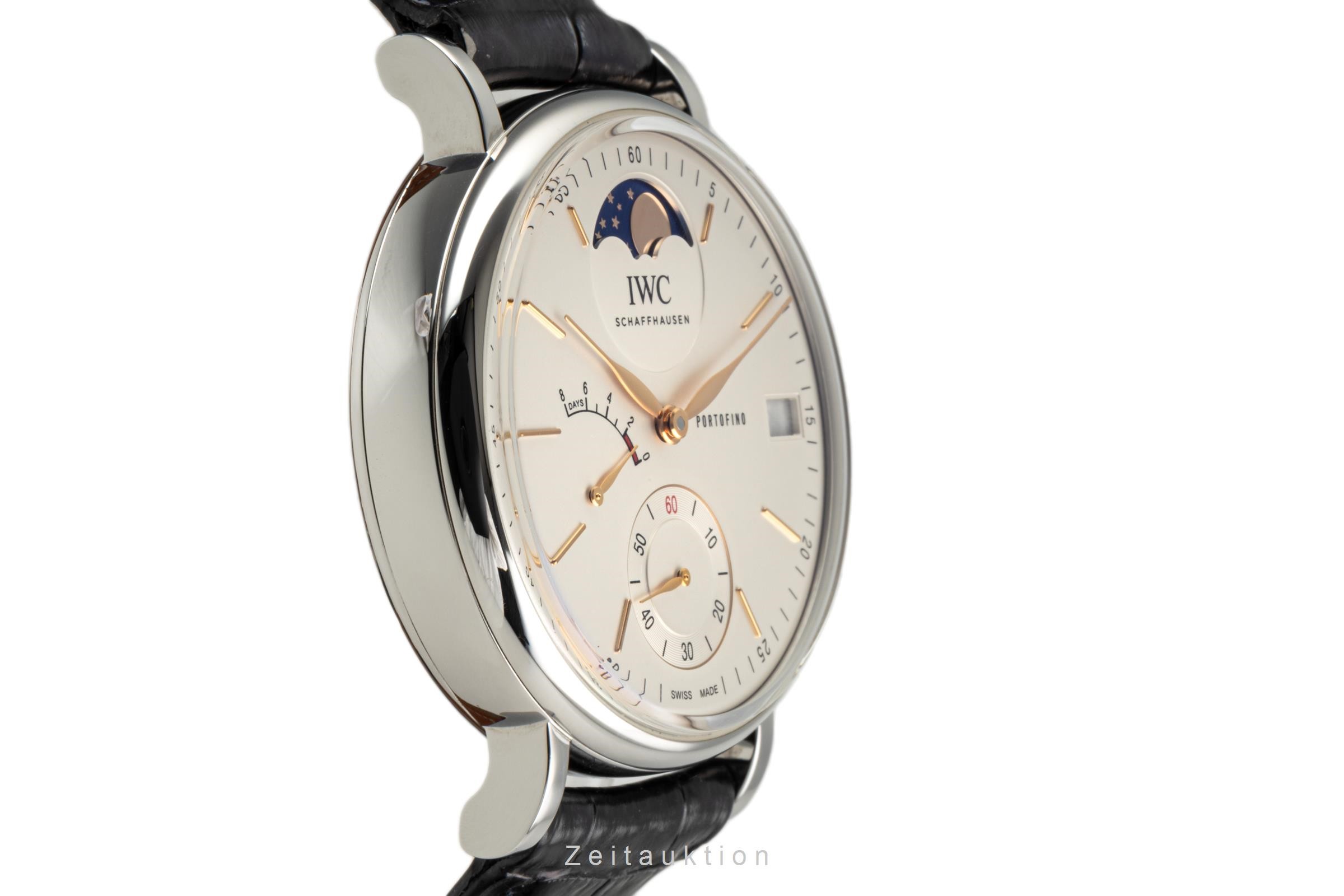 IWC Portofino steel manual winding Kal. C.59800 Ref. IW516401  | Zeitauktion