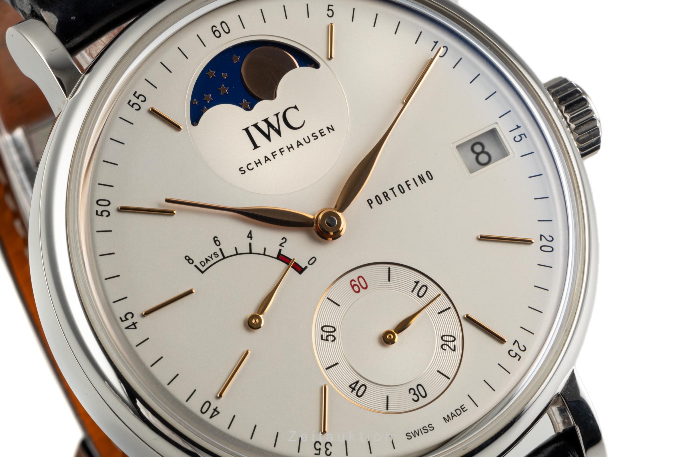 IWC Portofino steel manual winding Kal. C.59800 Ref. IW516401  | Zeitauktion