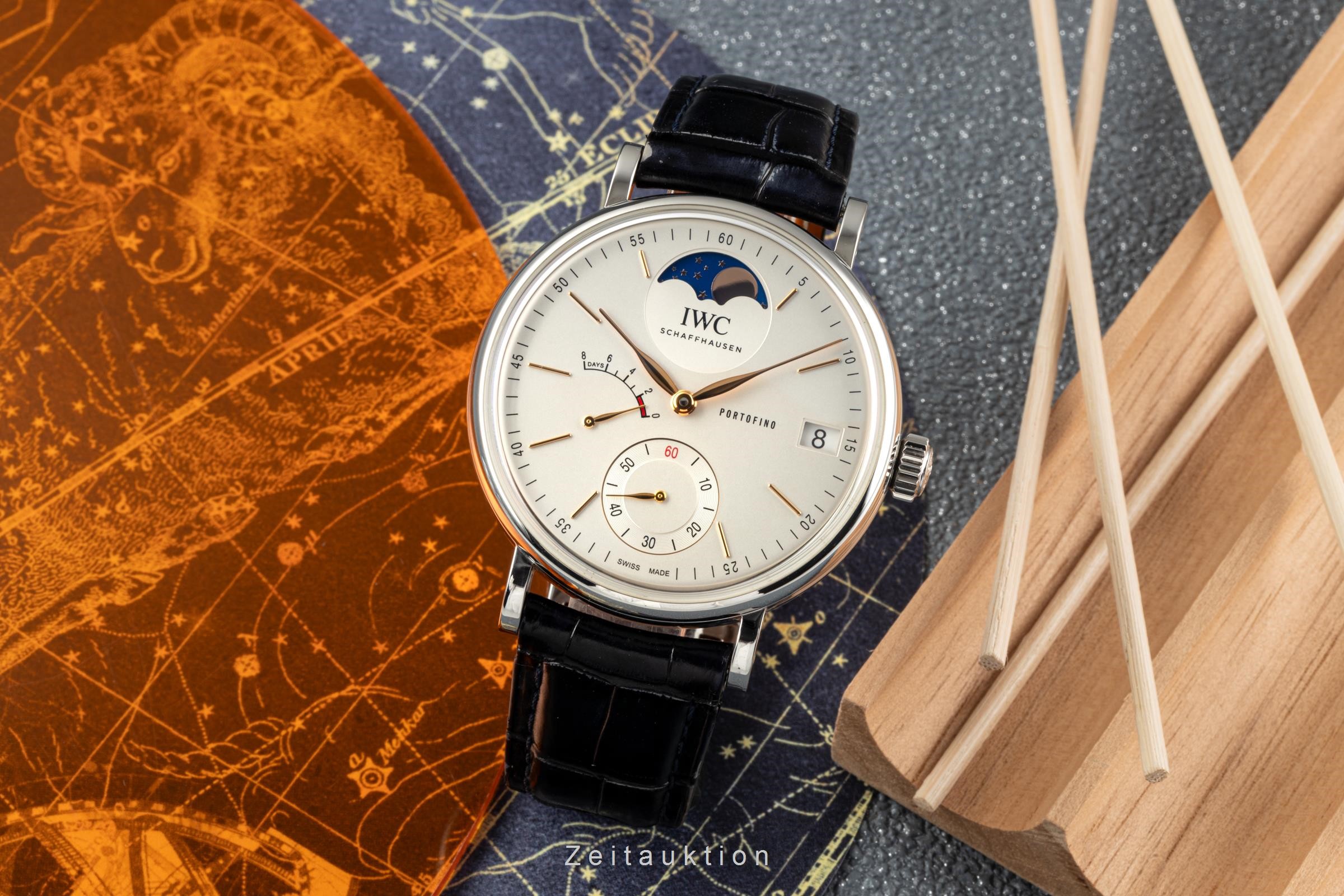 IWC Portofino steel manual winding Kal. C.59800 Ref. IW516401  | Zeitauktion