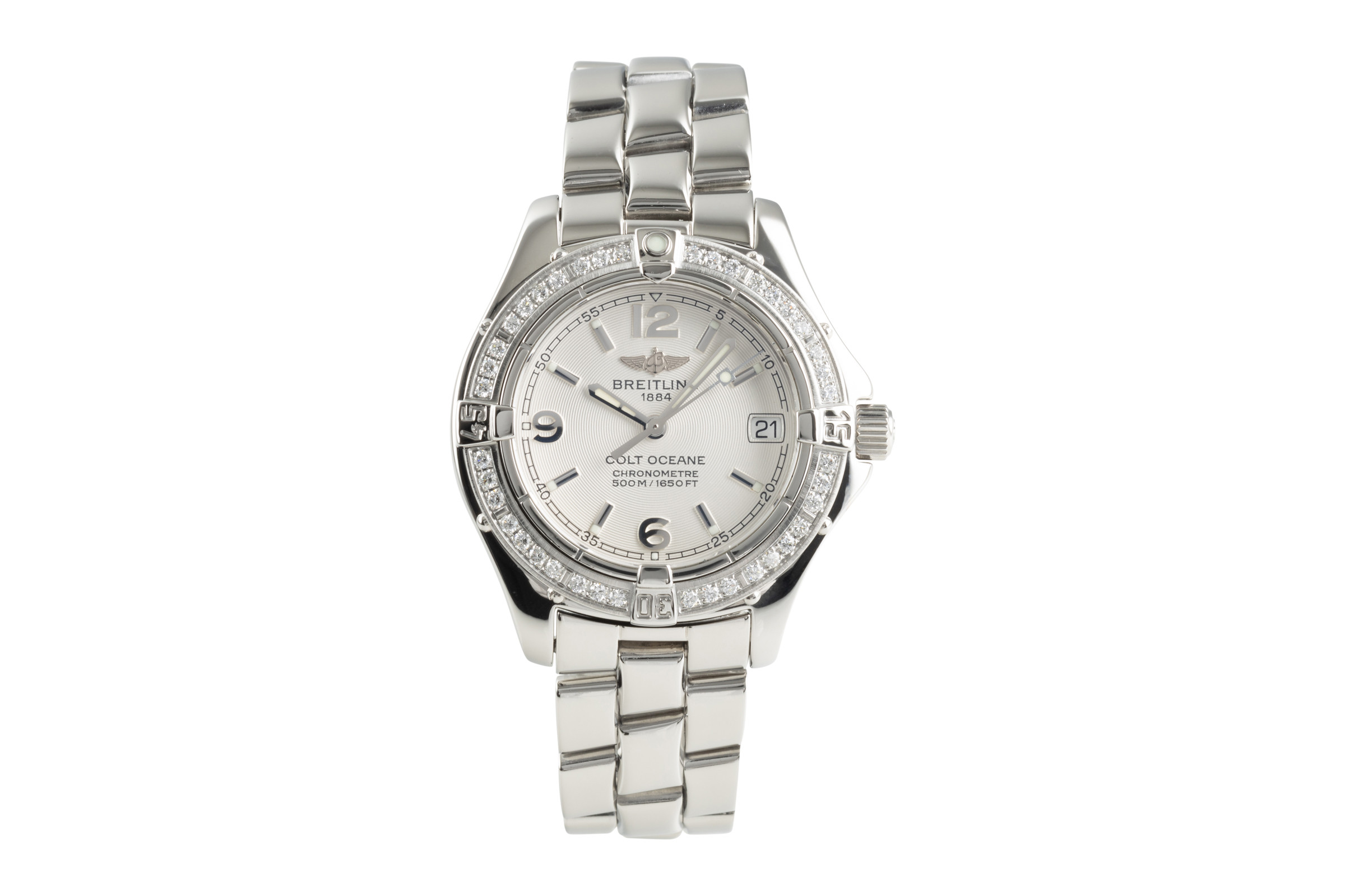 Breitling Colt Oceane steel quartz Kal. B77 Ref. A77350  | Zeitauktion
