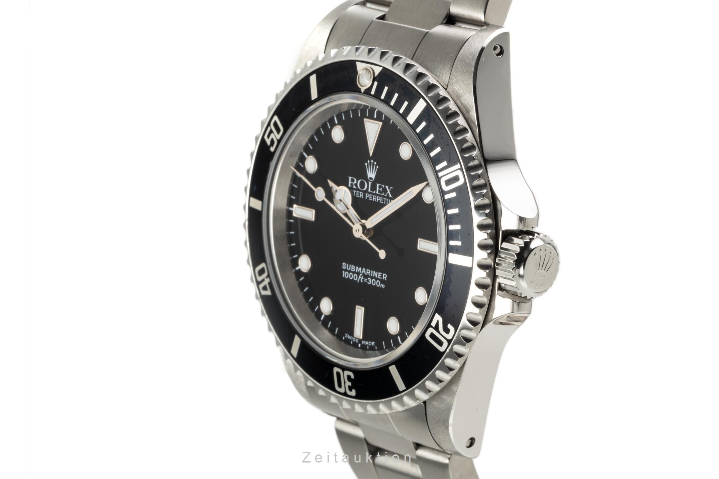 Rolex Submariner Stahl Automatik Kal. 3130 Ref. 14060M  | Zeitauktion
