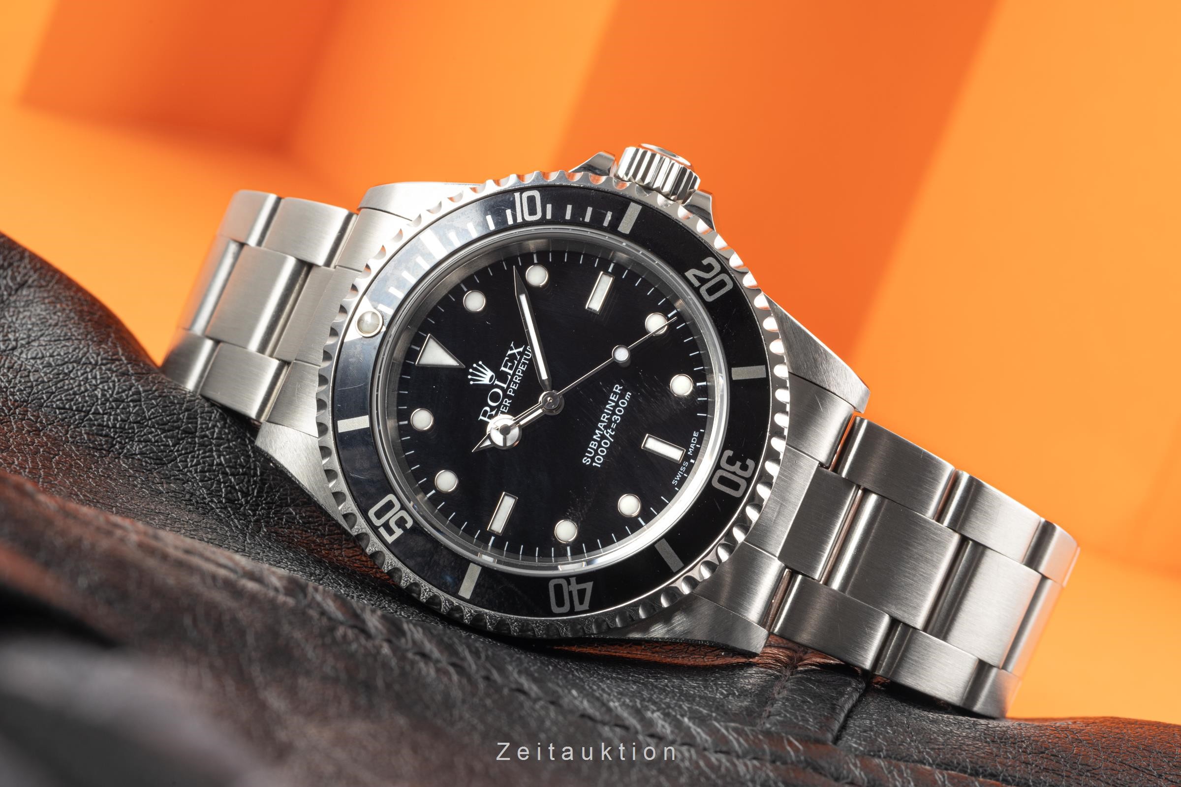 Rolex Submariner Stahl Automatik Kal. 3130 Ref. 14060M  | Zeitauktion