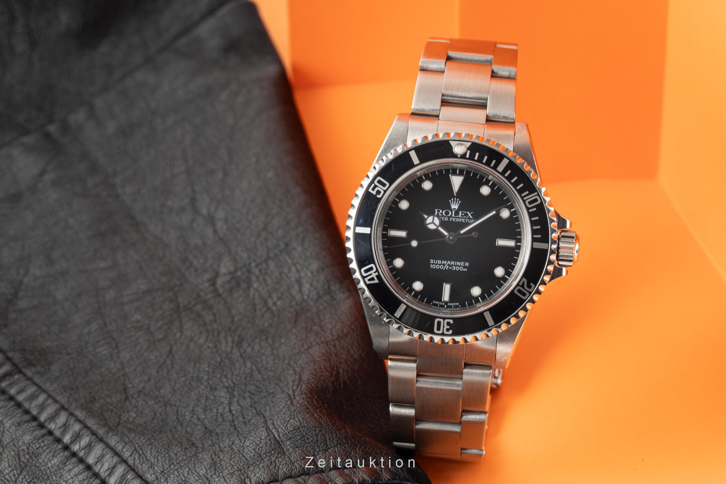 Rolex Submariner Stahl Automatik Kal. 3130 Ref. 14060M  | Zeitauktion