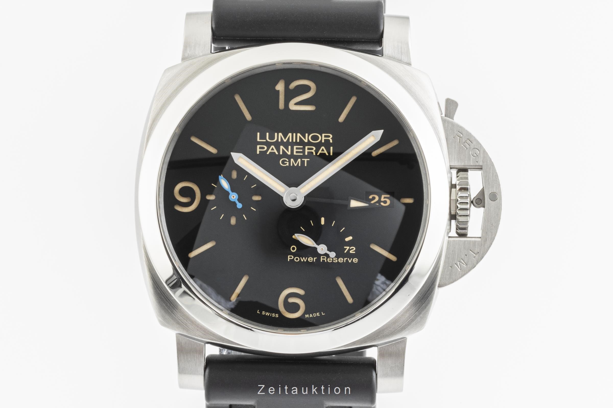 Panerai Luminor GMT steel automatic Kal. P.9012 Ref. PAM01321  | Zeitauktion