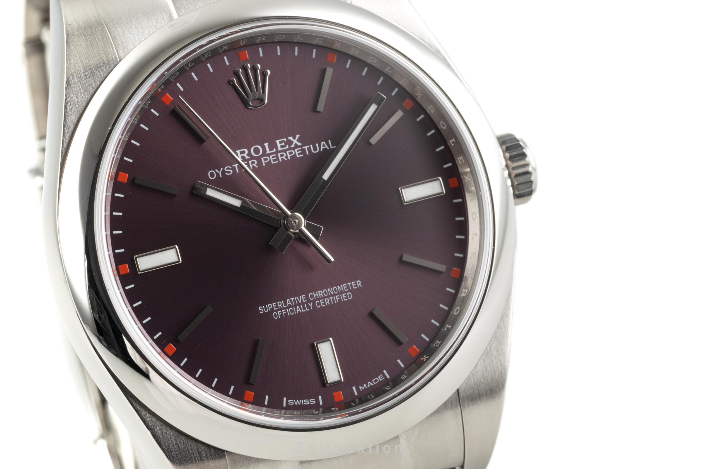 Rolex Oyster Perpetual steel automatic Kal. 3132 Ref. 114300  | Zeitauktion