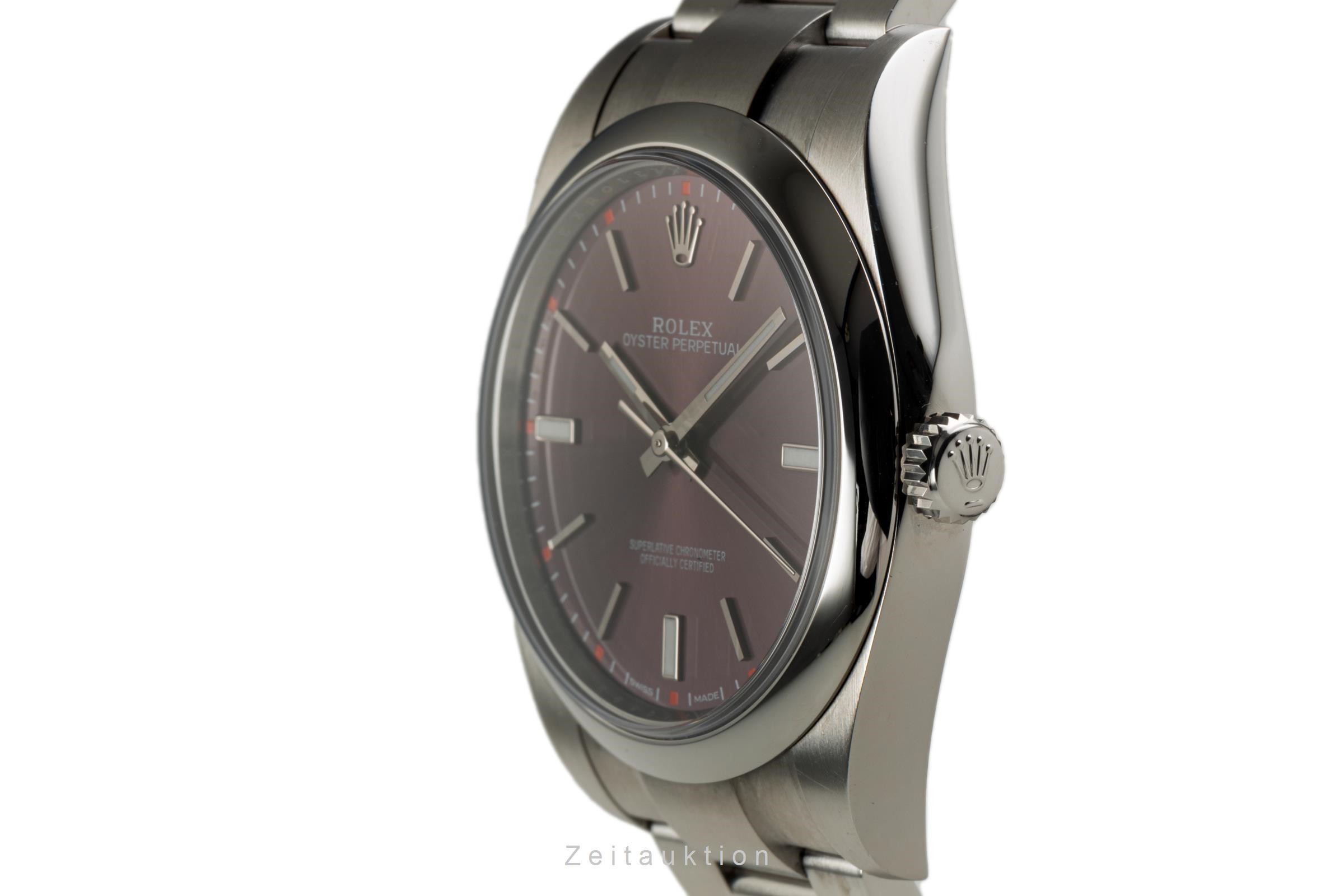 Rolex Oyster Perpetual steel automatic Kal. 3132 Ref. 114300  | Zeitauktion