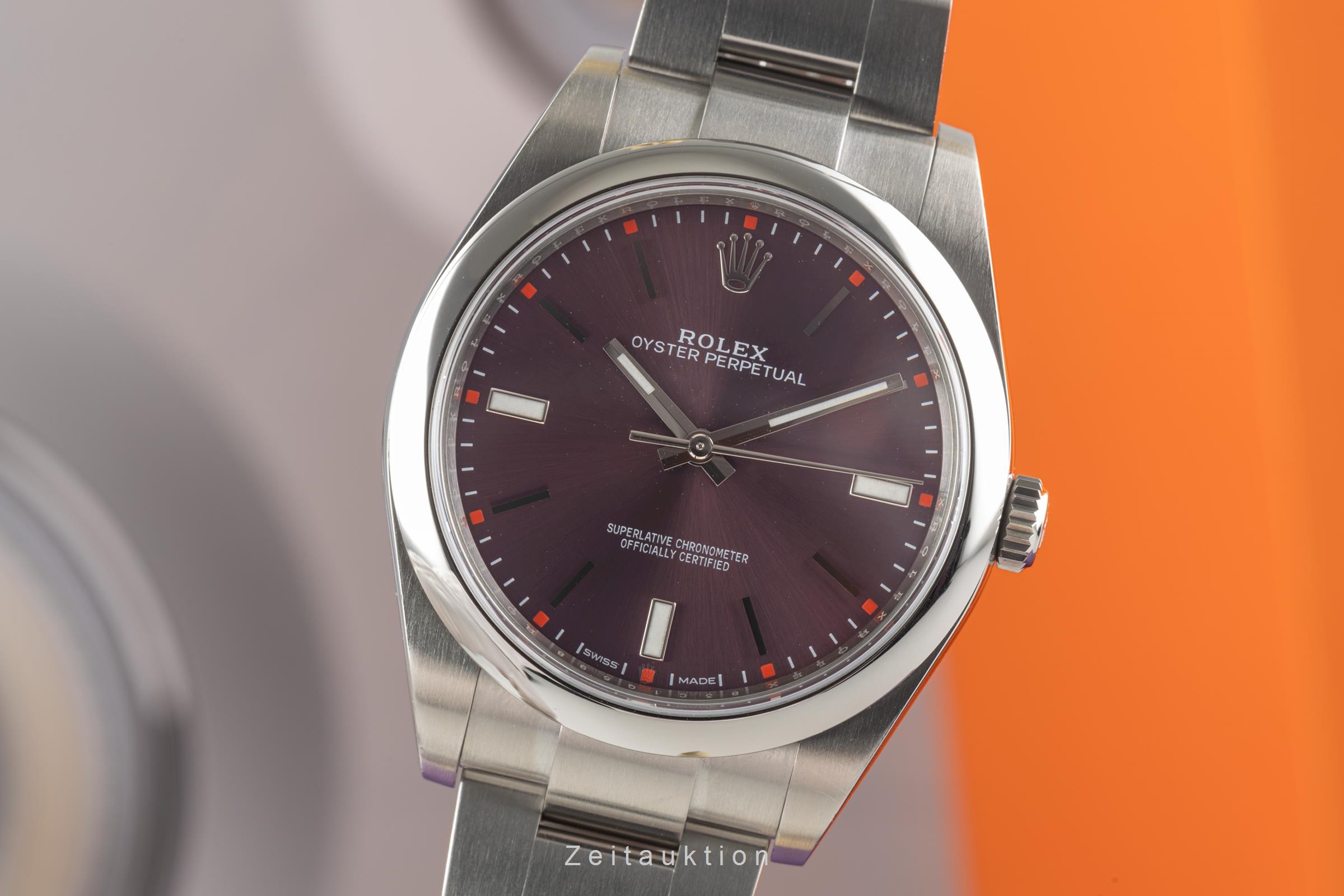 Rolex Oyster Perpetual steel automatic Kal. 3132 Ref. 114300  | Zeitauktion