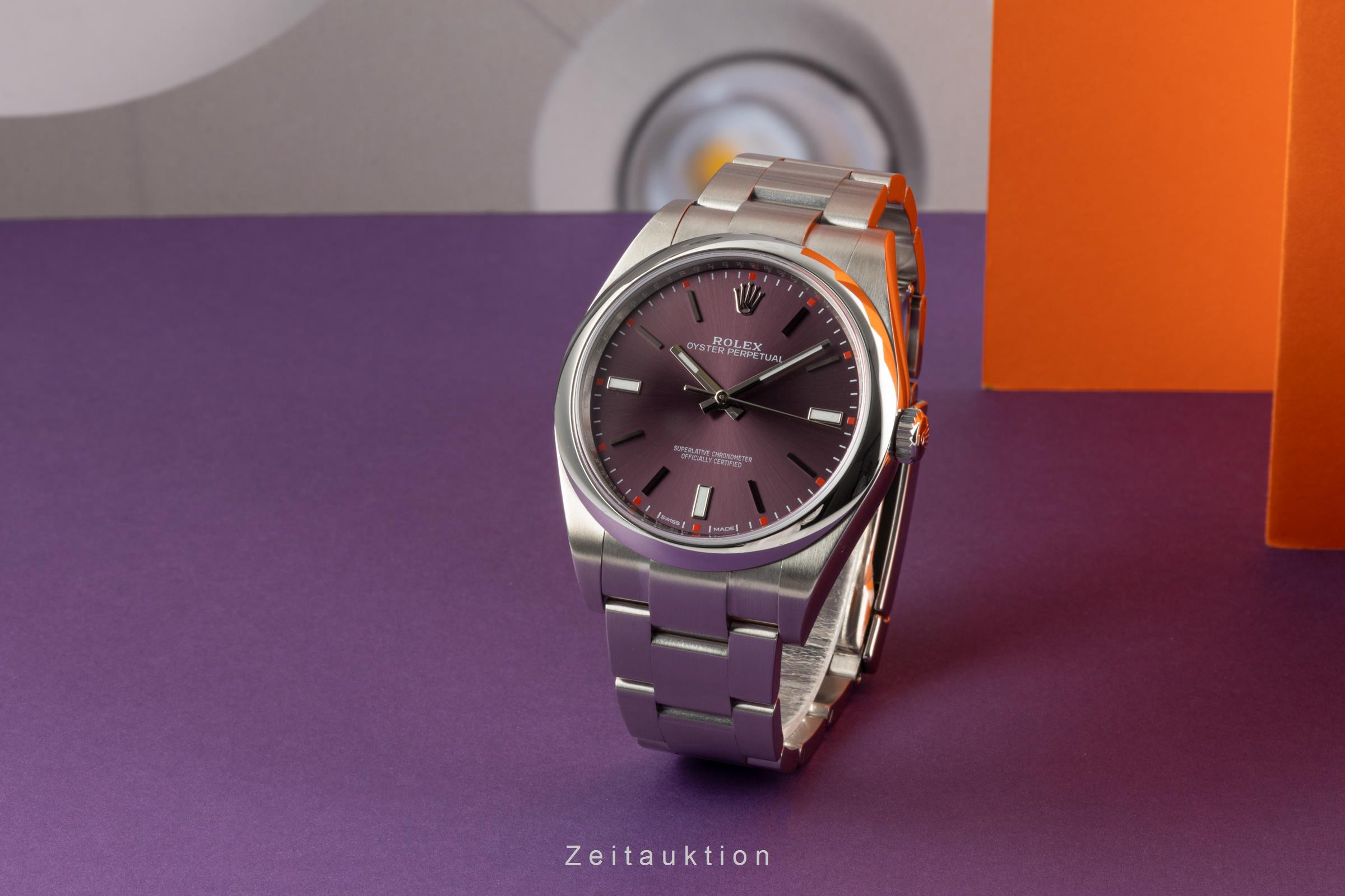 Rolex Oyster Perpetual steel automatic Kal. 3132 Ref. 114300  | Zeitauktion