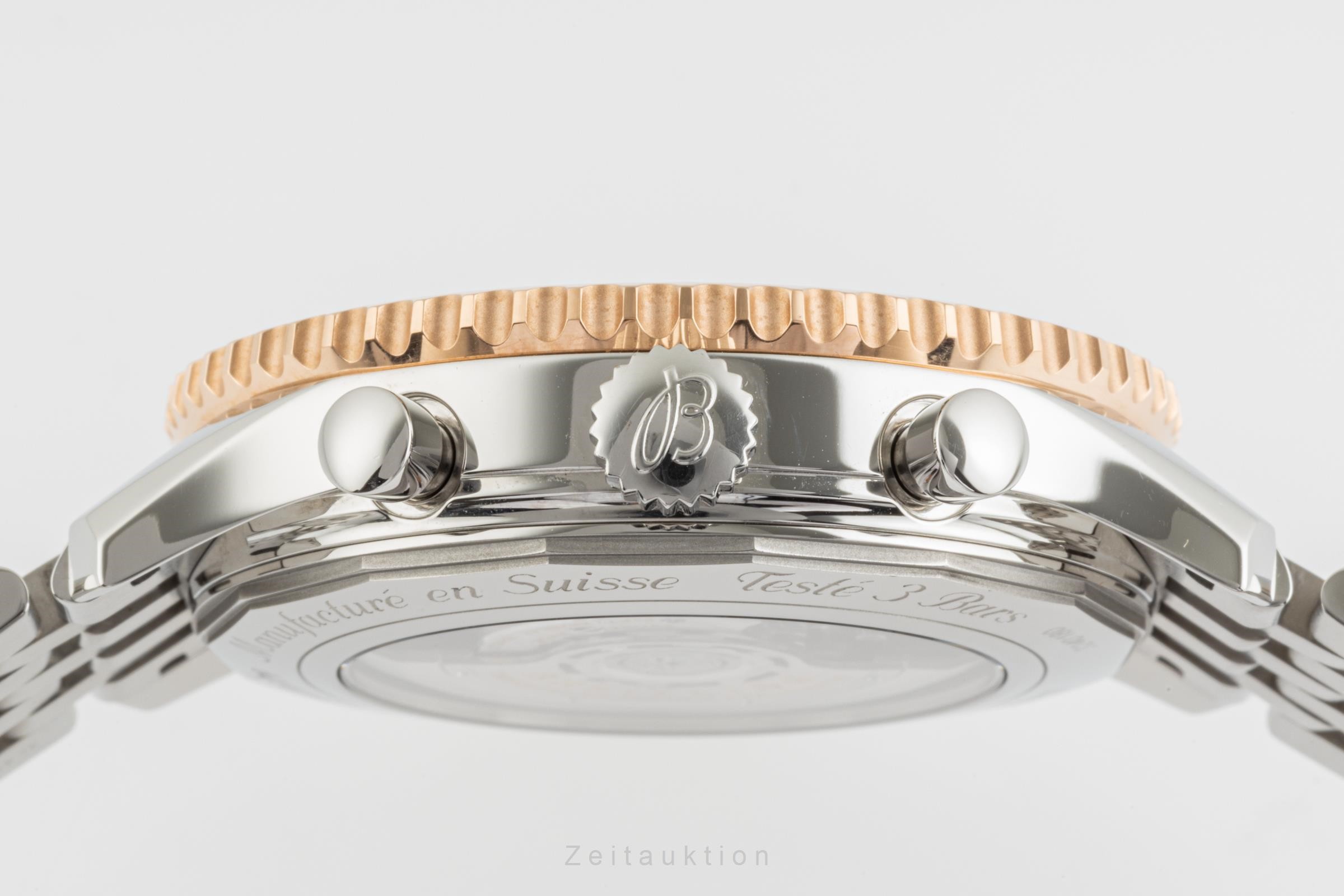 Breitling Navitimer chronograph steel / gold automatic Kal. B01 Ref. UB0127211B1A1  | Zeitauktion