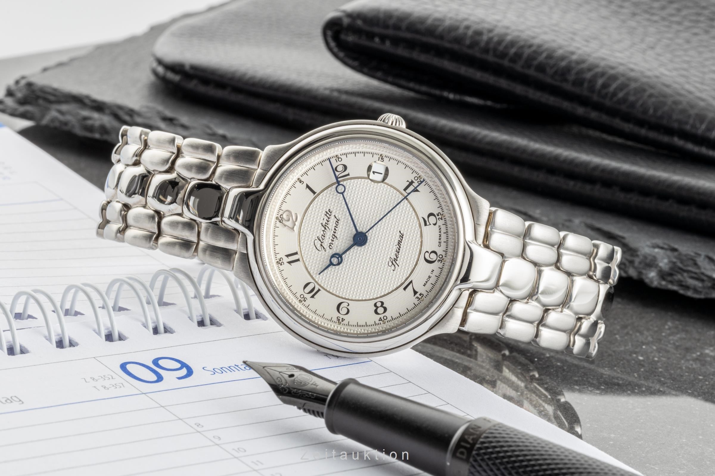 Glashütte Spezimat Stahl Automatik Kal. GUB 10-30 Ref. 1031-46-30-04  | Zeitauktion