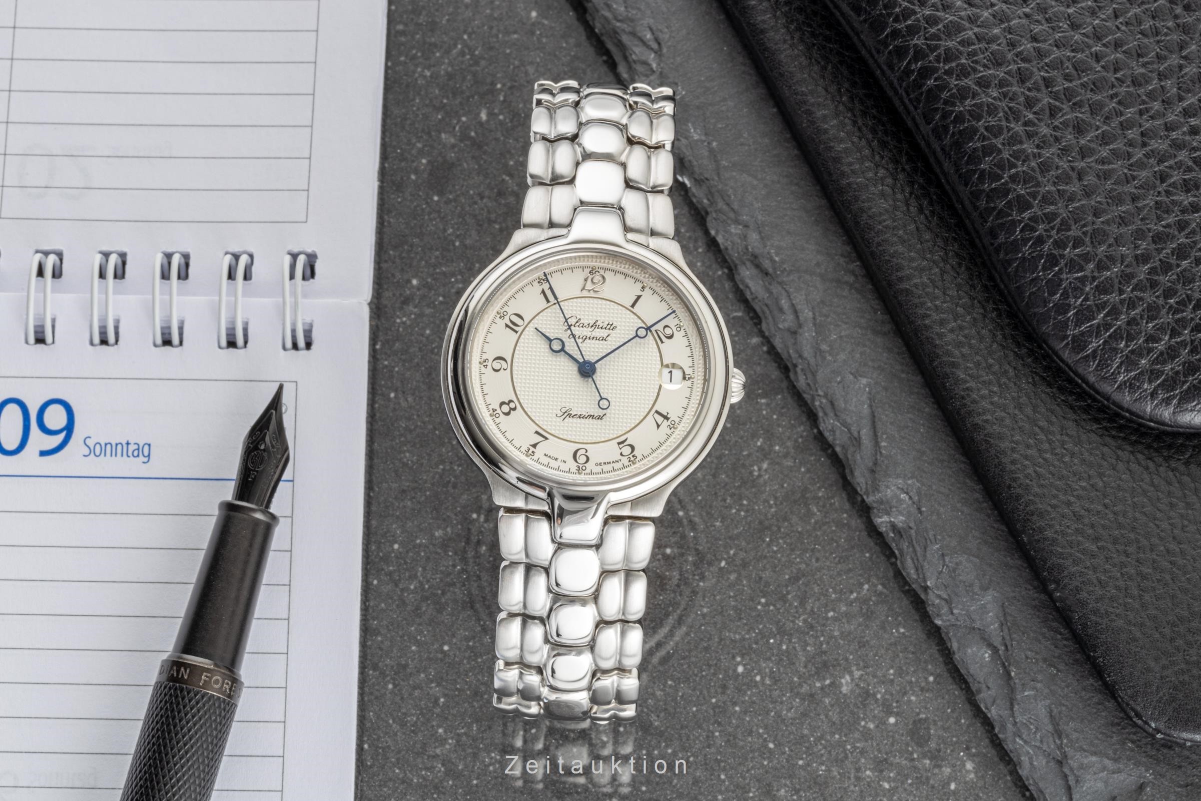Glashütte Spezimat Stahl Automatik Kal. GUB 10-30 Ref. 1031-46-30-04  | Zeitauktion