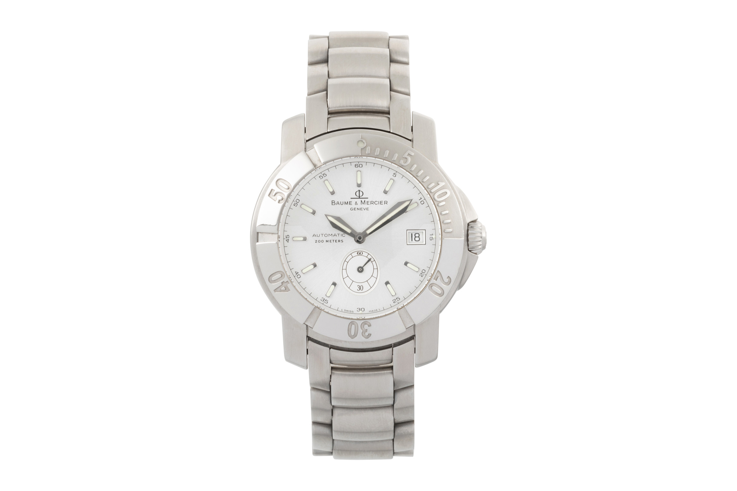 Baume & Mercier Capeland steel automatic Kal. BM11895 Ref. 65367  | Zeitauktion