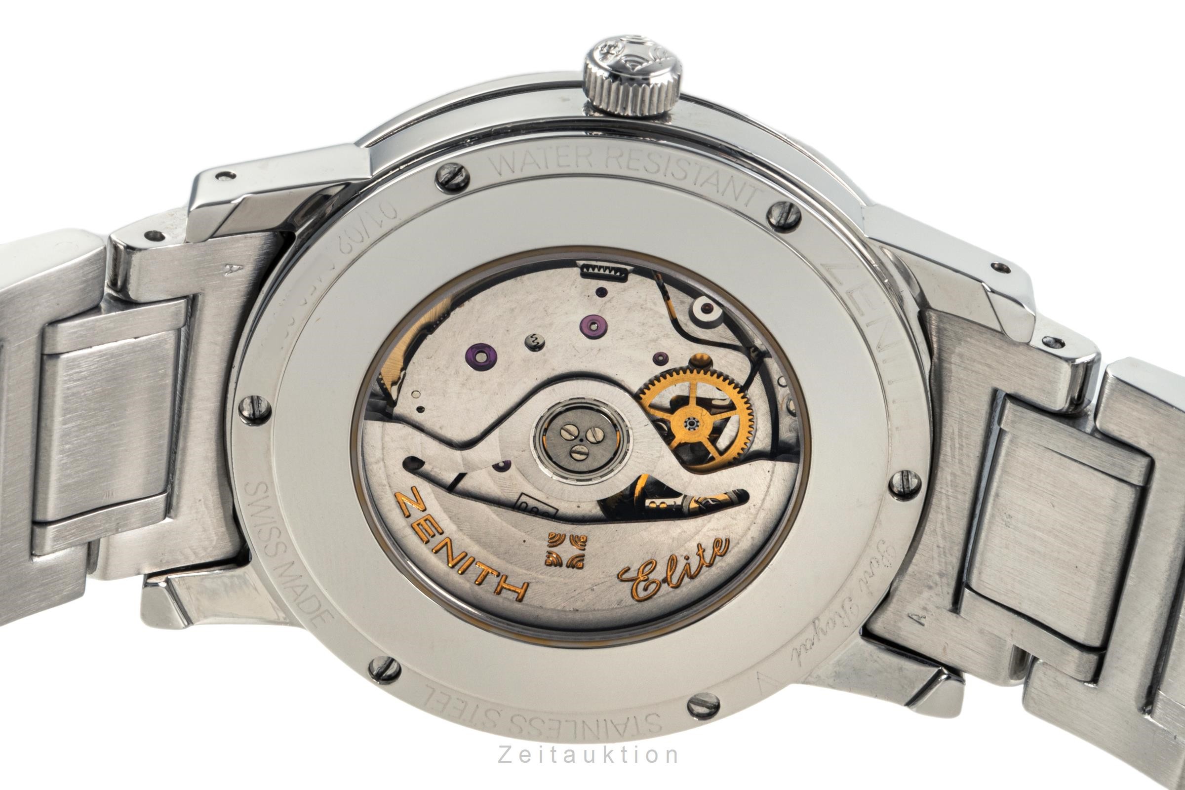 Zenith Elite Stahl Automatik Kal. 680 Ref. 01/02.0450.680  | Zeitauktion