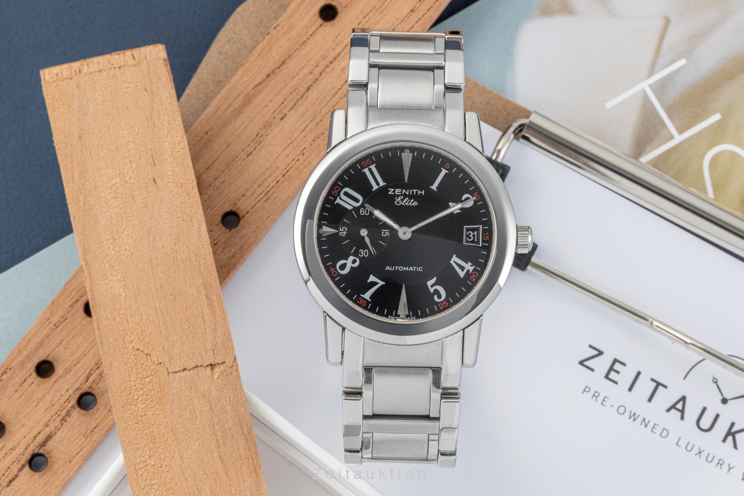 Zenith Elite Stahl Automatik Kal. 680 Ref. 01/02.0450.680  | Zeitauktion