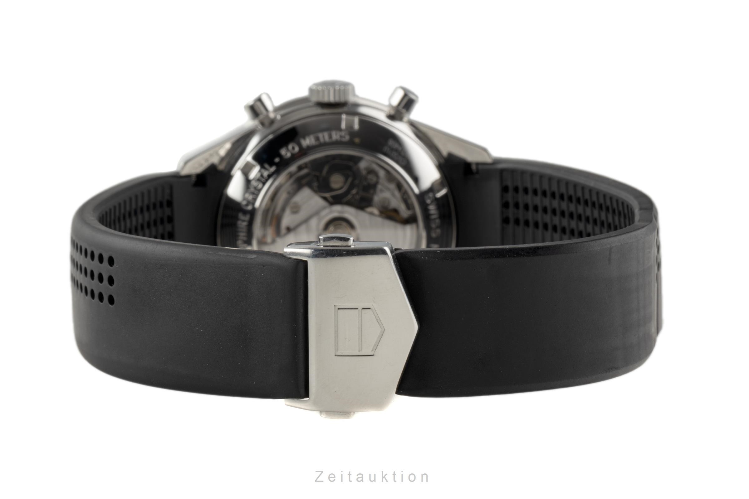 Tag Heuer Carrera chronograph steel automatic Kal. 16 Ref. CV2010  | Zeitauktion