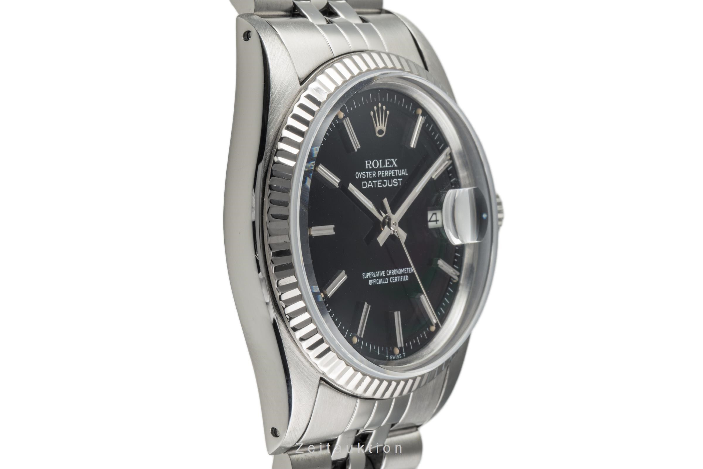 Rolex Datejust Stahl / Weissgold Automatik Kal. 3035 Ref. 16030  | Zeitauktion