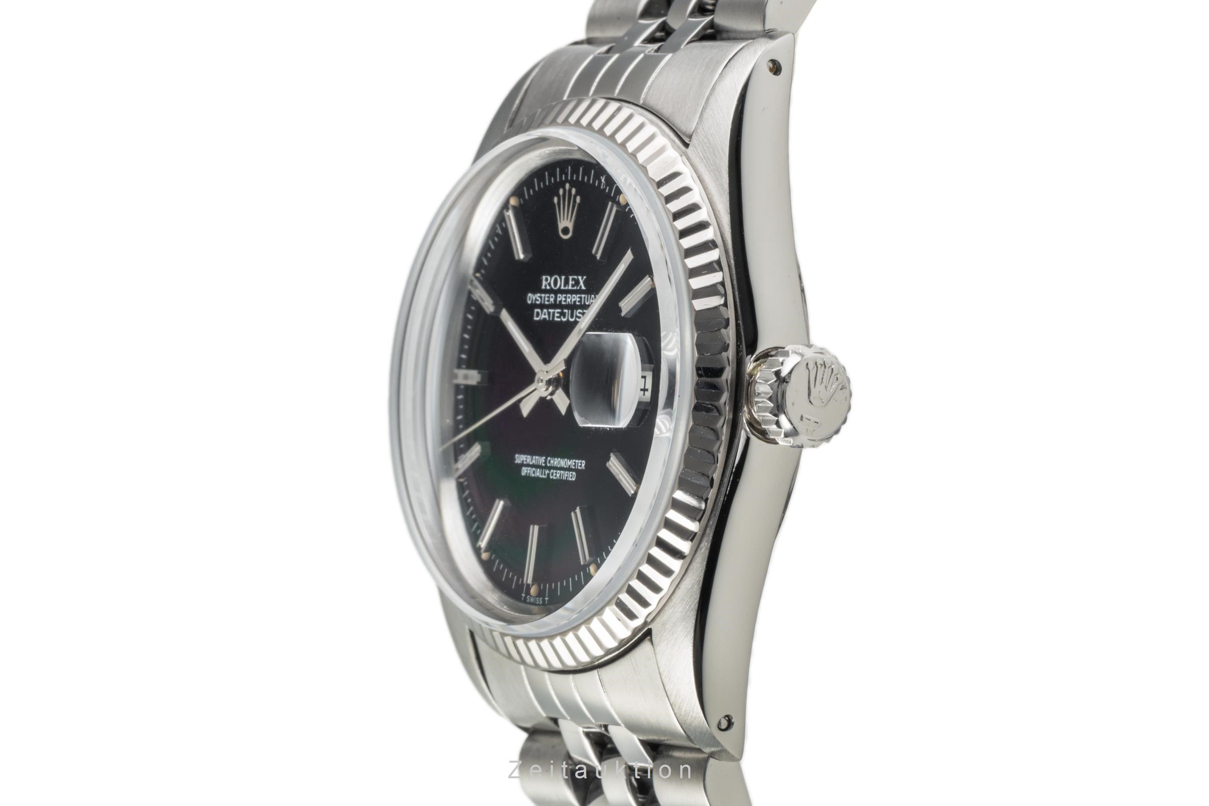Rolex Datejust Stahl / Weissgold Automatik Kal. 3035 Ref. 16030  | Zeitauktion