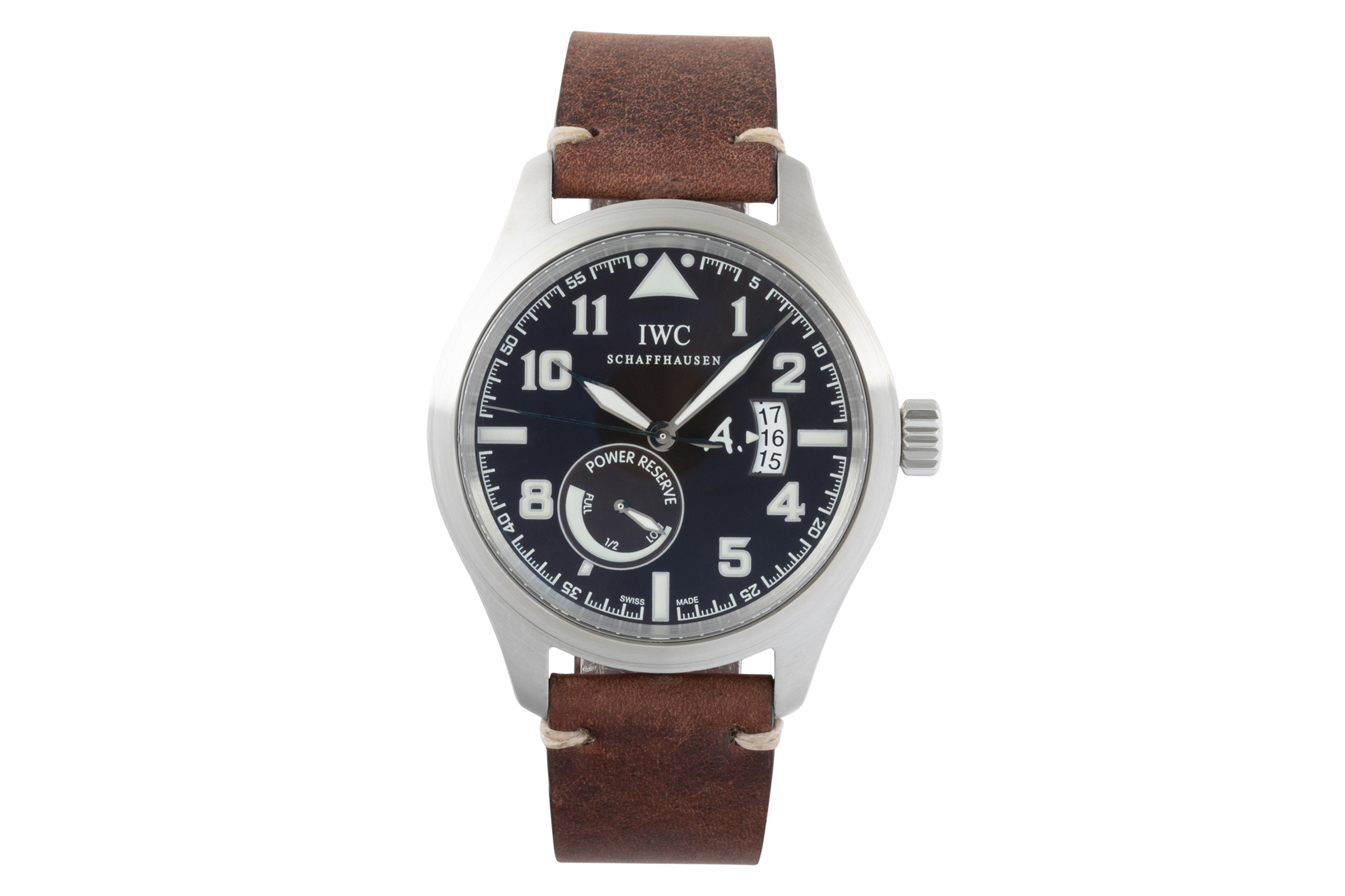 IWC Pilot Stahl Automatik Kal. C.30140 Ref. IW3201 LIMITED EDITION | Zeitauktion